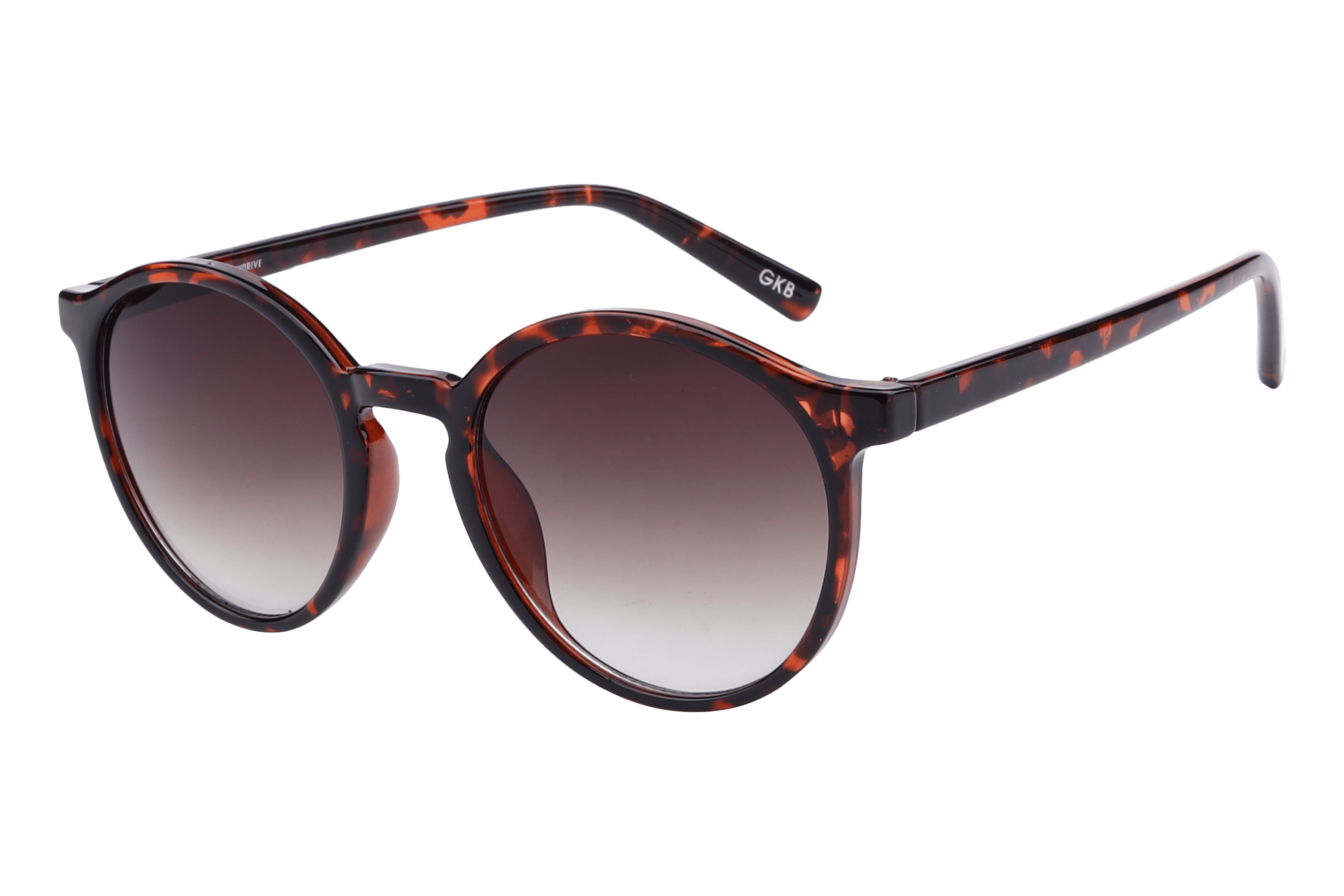 Inspira SD 1226 Sunglass Tortoise Unisex Full Shell — Transparent frame
