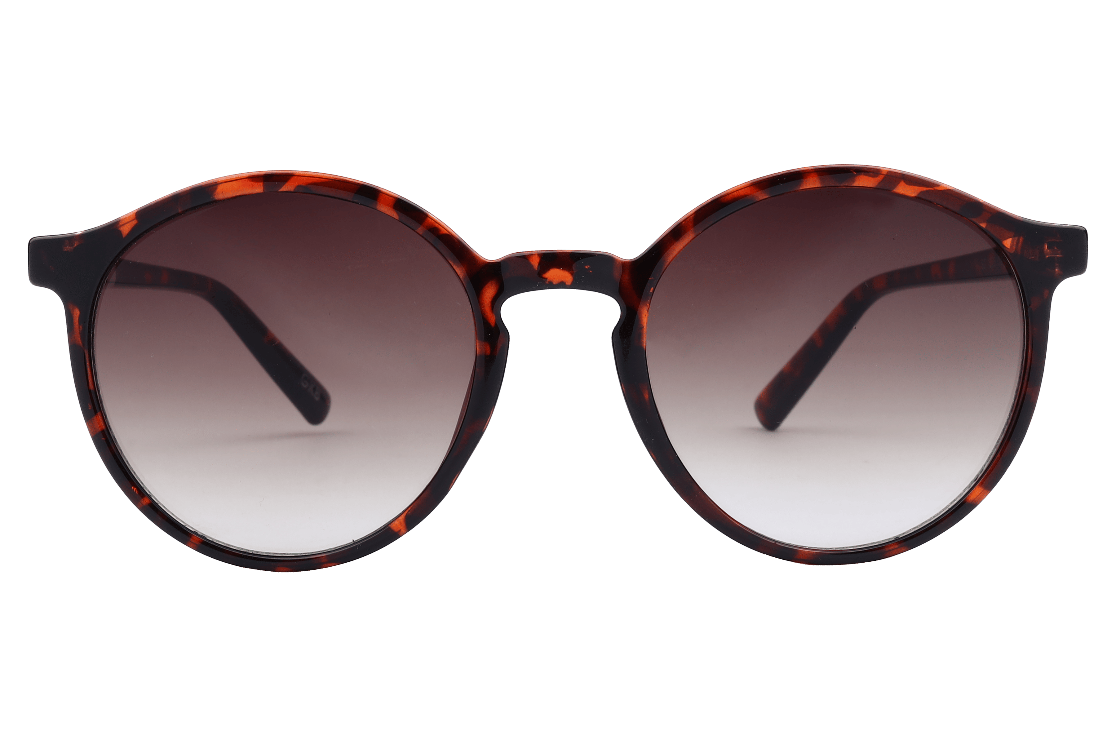 Inspira SD 1226 Sunglass Tortoise Unisex Full Shell — Transparent frame