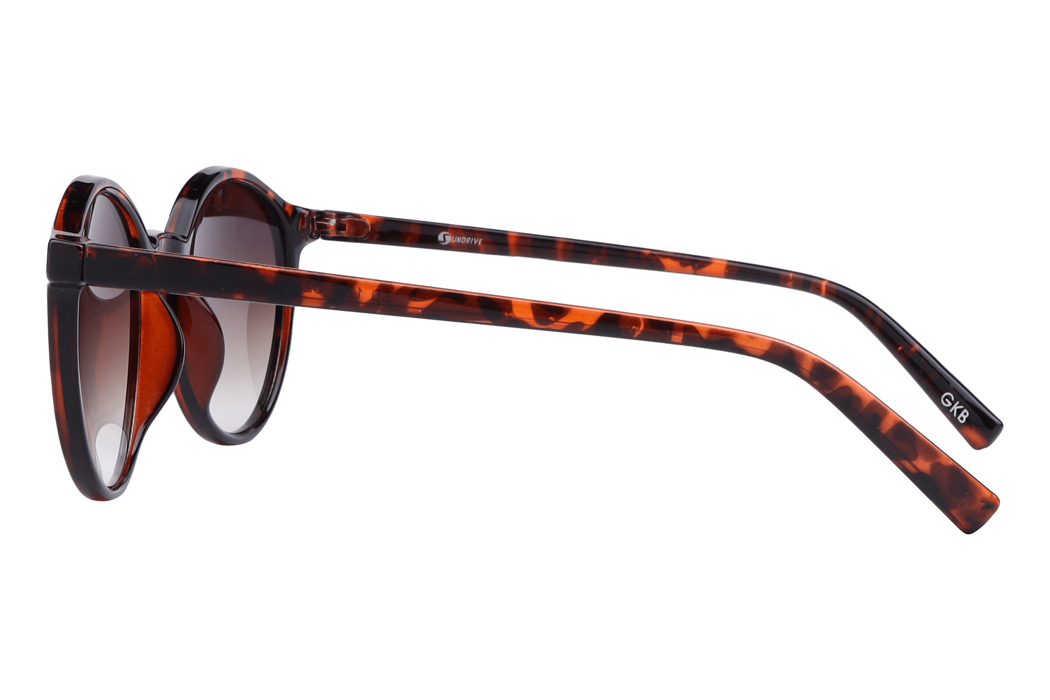 Inspira SD 1226 Sunglass Tortoise Unisex Full Shell Sunglass — view 3