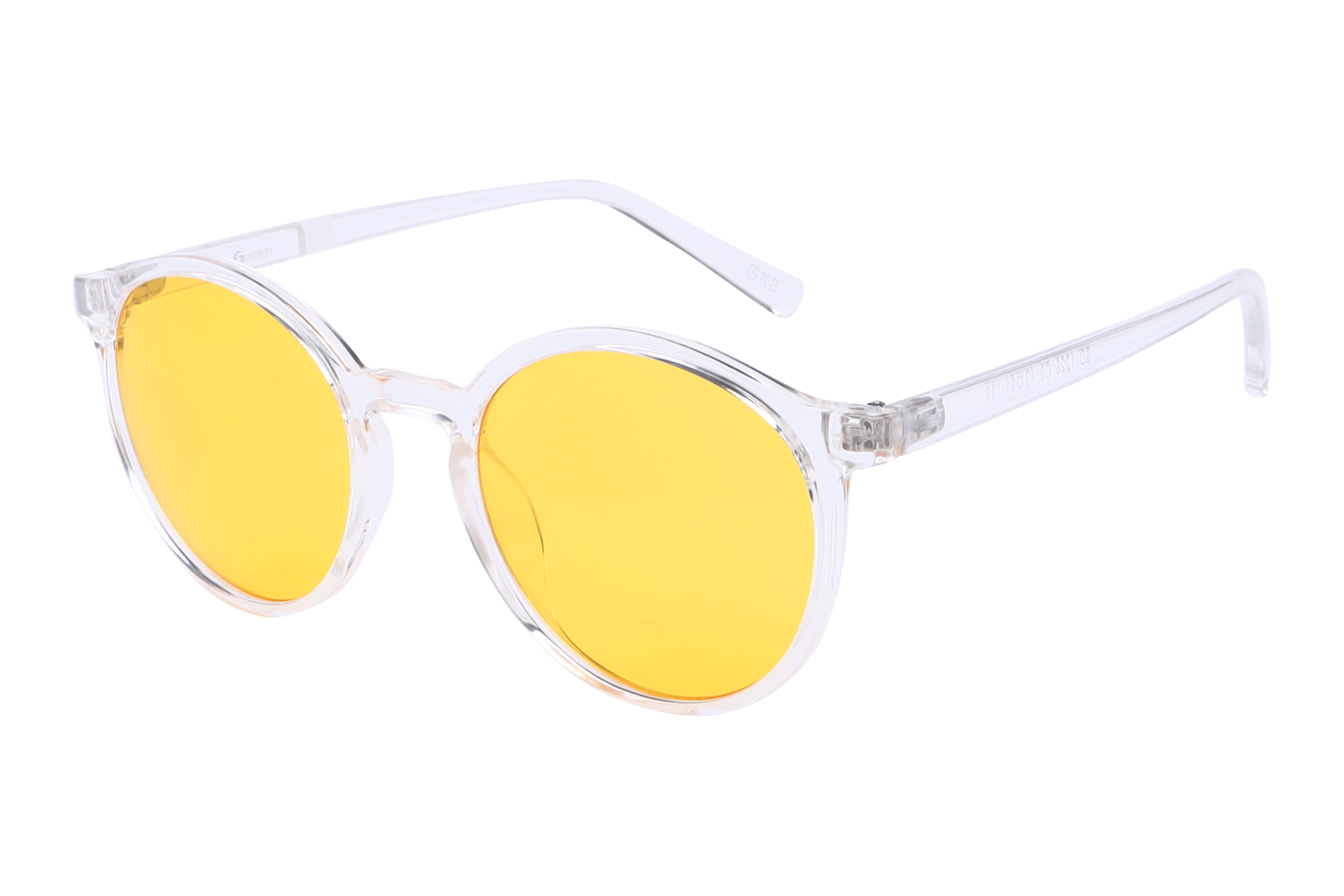 Inspira SD 1226 Sunglass Transparent Unisex Full Shell Sunglass — Transparent frame — view 1