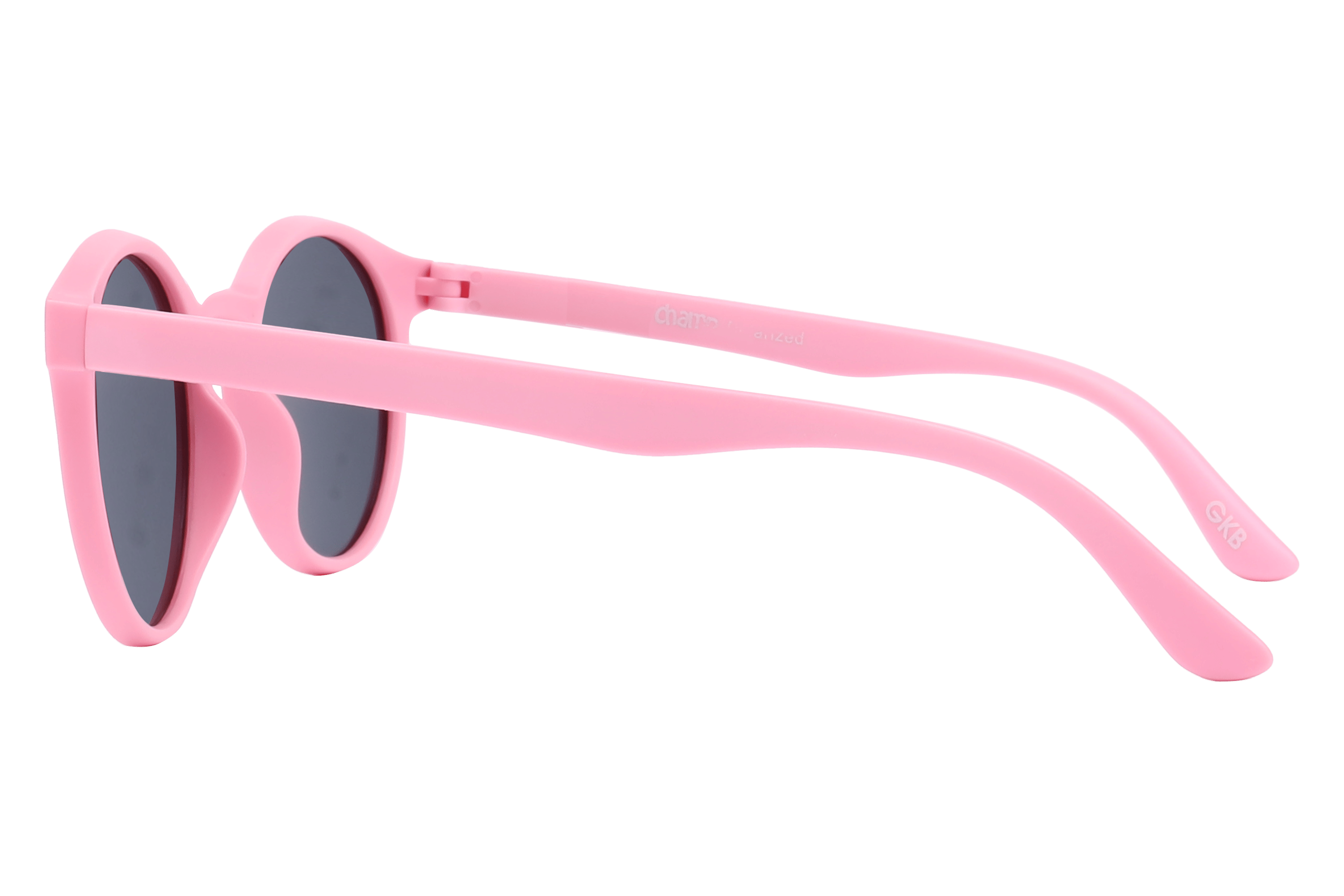 Champ S5009 Sunglass Matt Pink Kids Full Shell Sunglass — Matt Pink frame — view 3