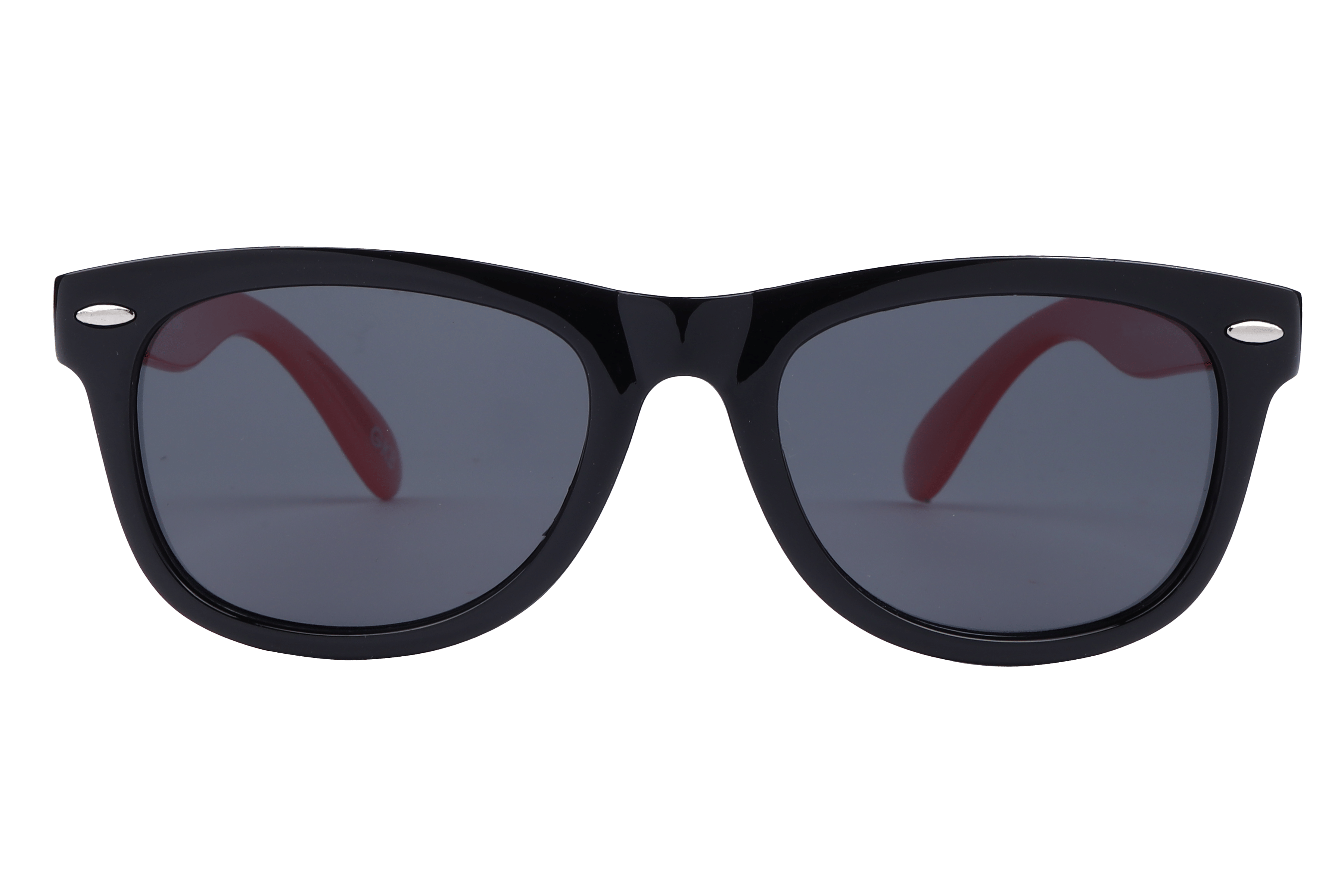 Champ S5007 Sunglass Black Kids Full Shell Sunglass — Black frame — view 2
