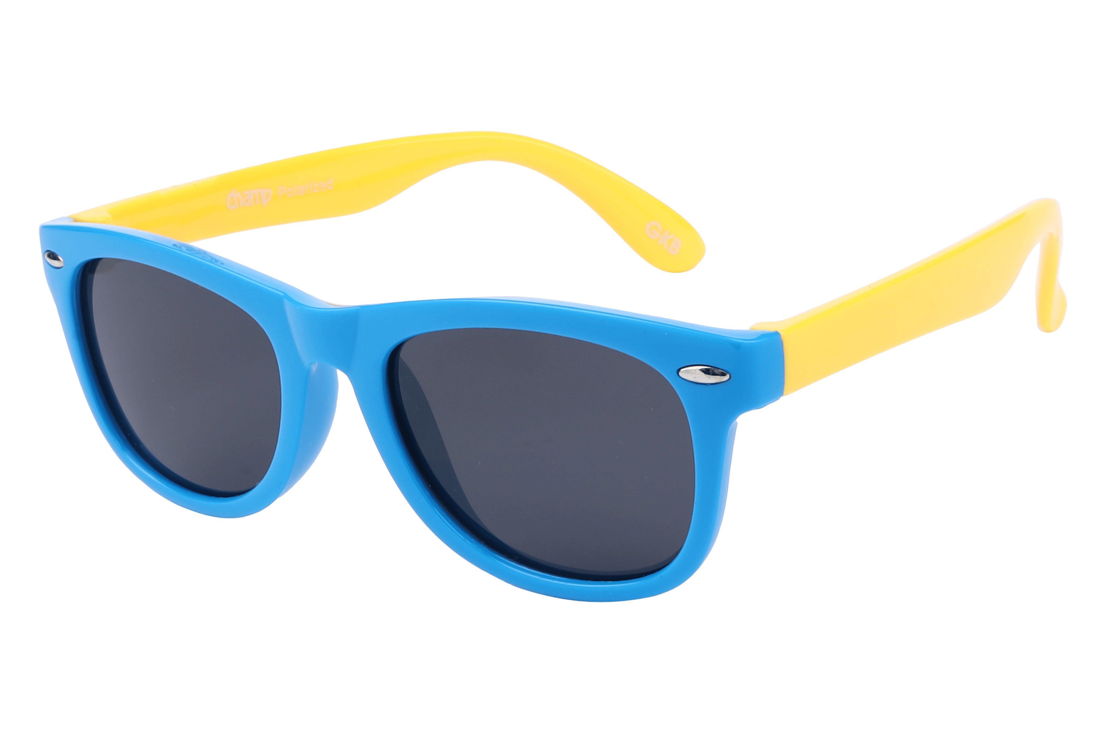 Champ S5007 Sunglass Blue Kids Full Shell — Blue frame