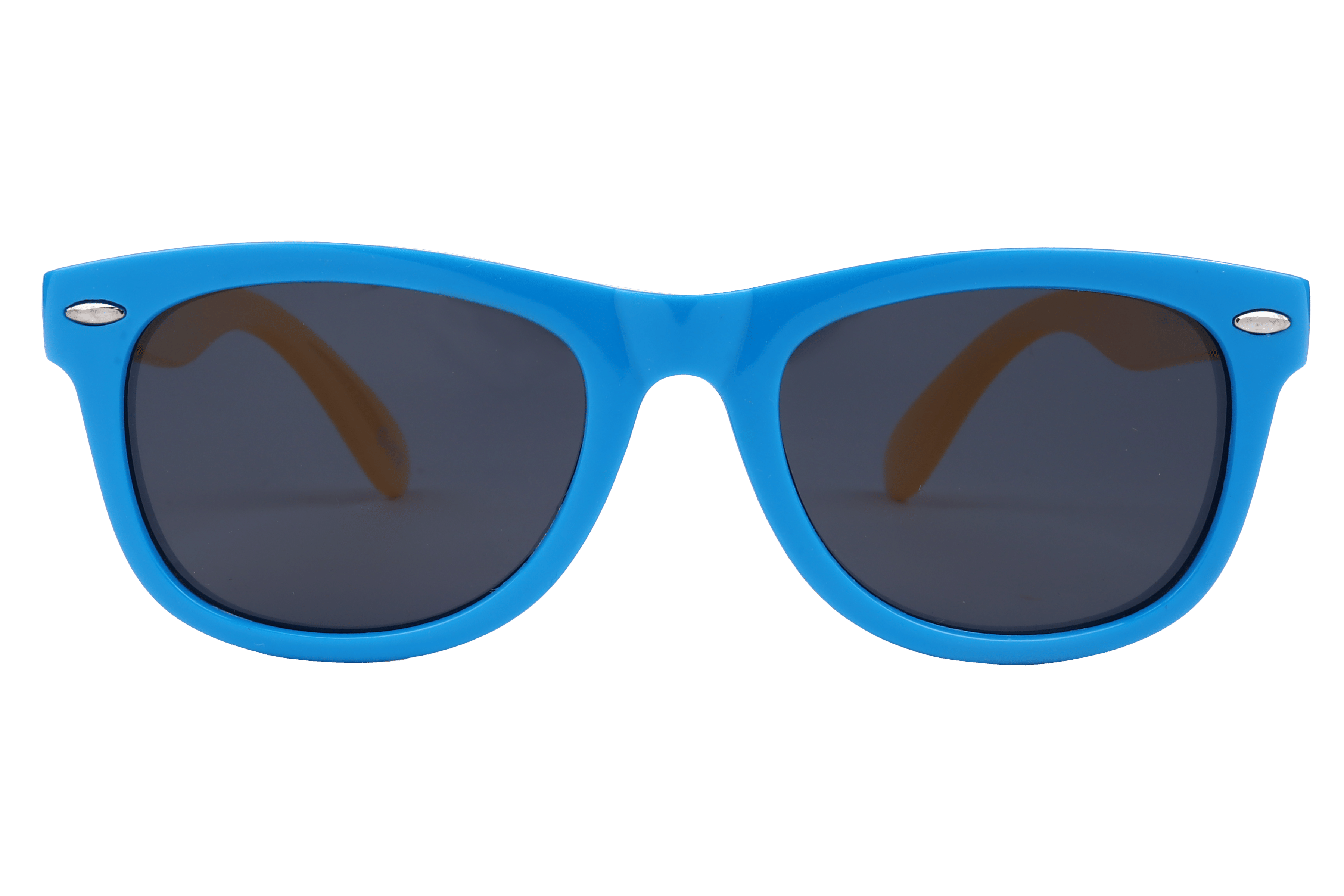 Champ S5007 Sunglass Blue Kids Full Shell Sunglass — Blue frame — view 2