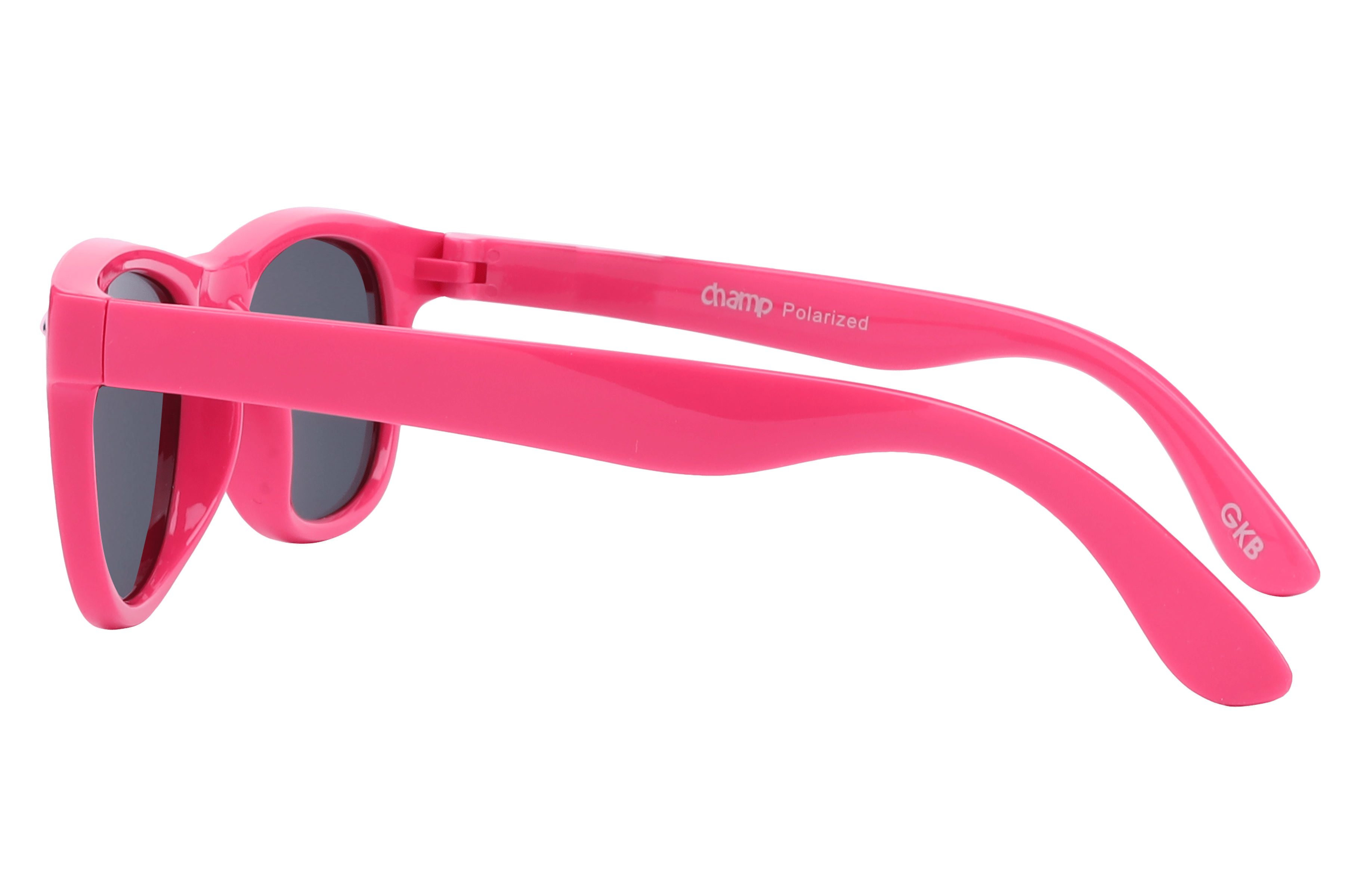 Champ S5007 Sunglass Pink Kids Full Shell Sunglass — Pink frame — view 3