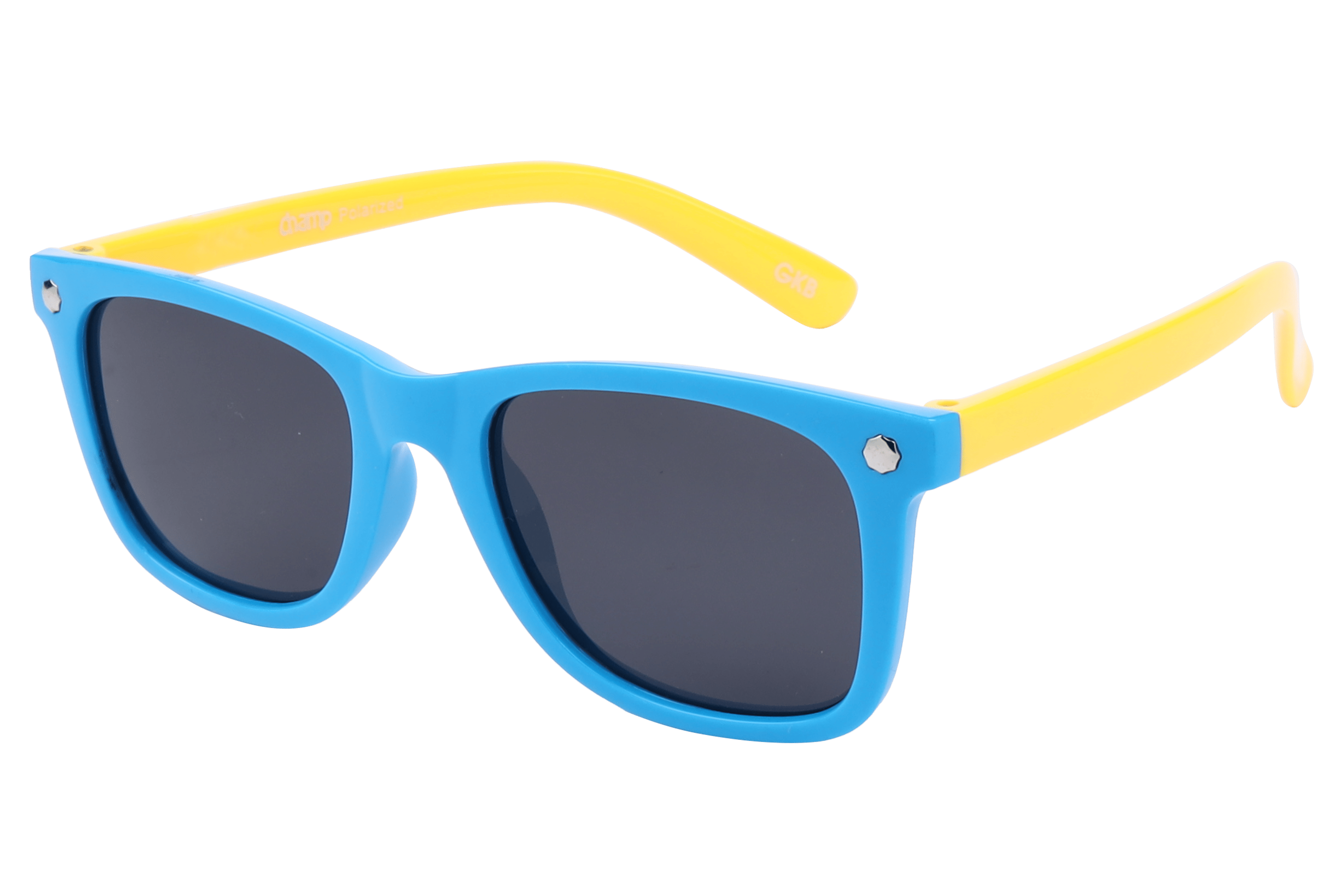 Champ S5018 Sunglass Blue Kids Full Shell — Blue frame