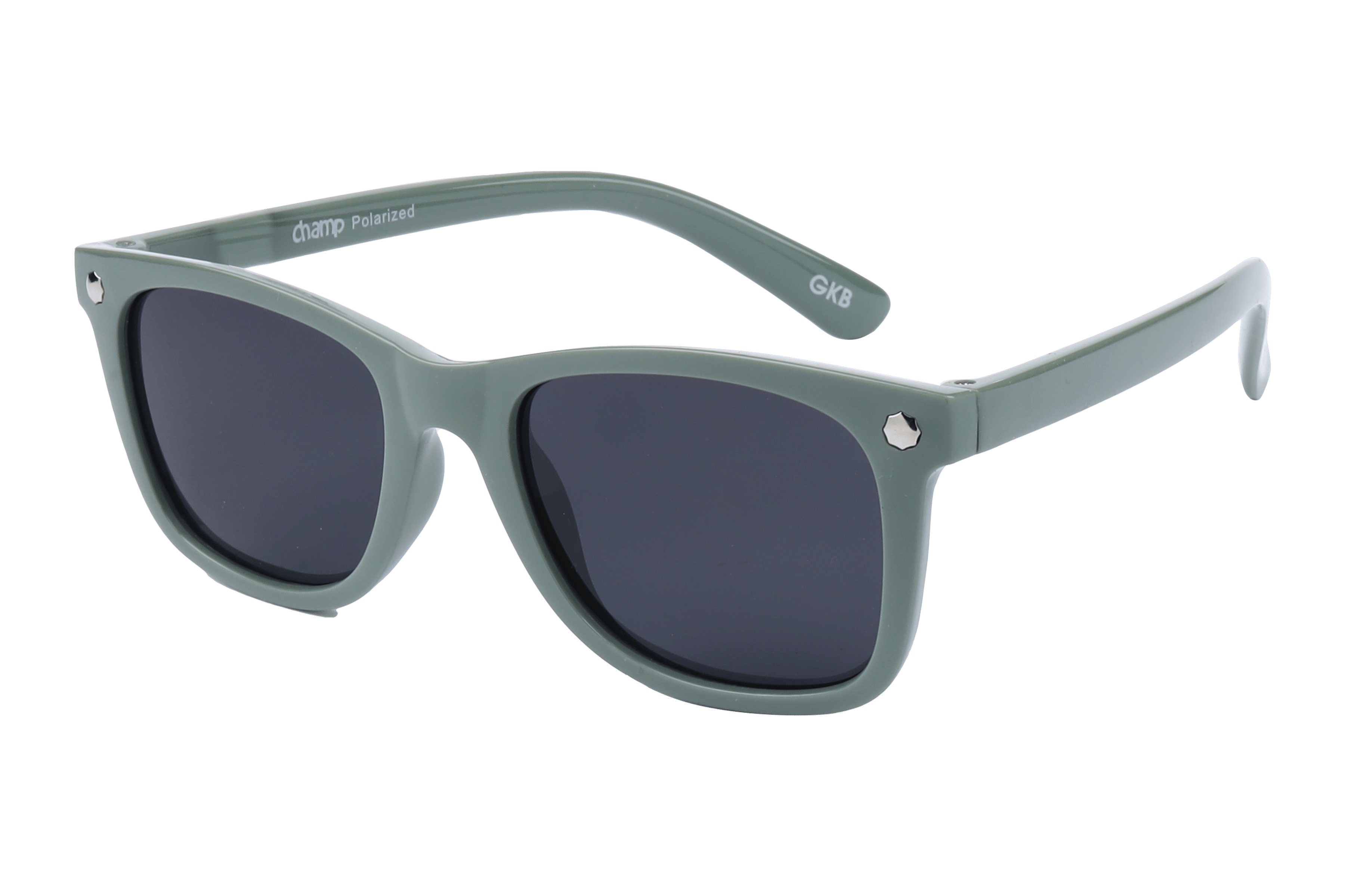 Champ S5018 Sunglass Olive Kids Full Shell — Olive frame