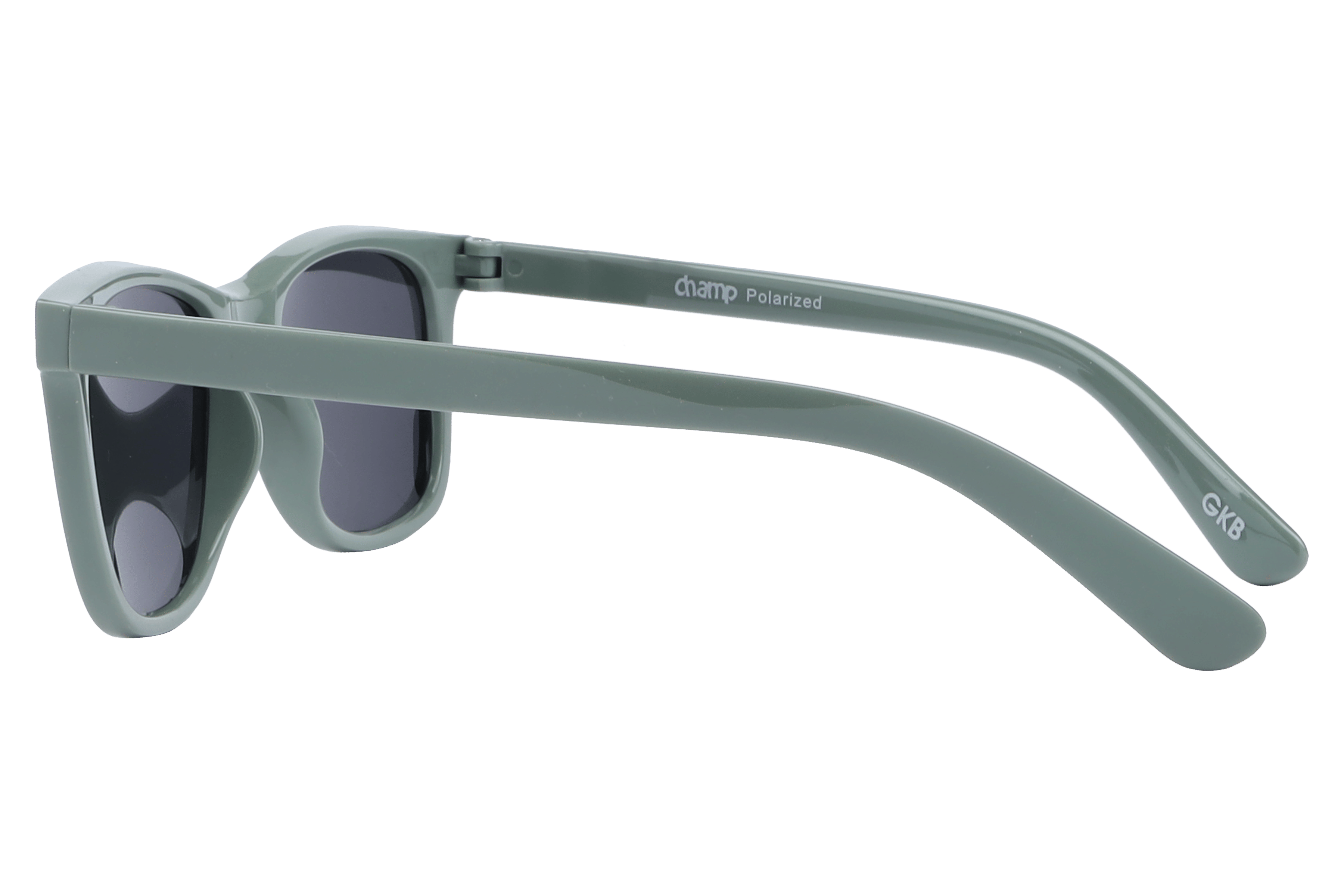 Champ S5018 Sunglass Olive Kids Full Shell Sunglass — Olive frame — view 3