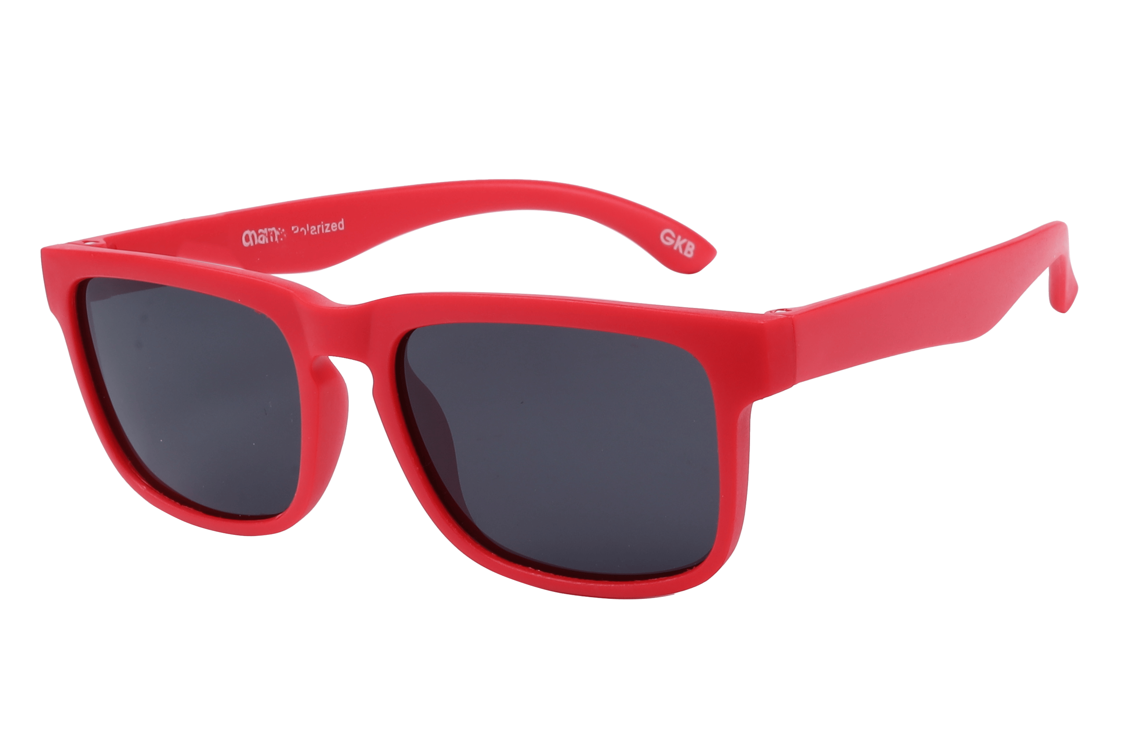 Champ S5012 Sunglass Matt Red Kids Full Shell — Matt Red frame