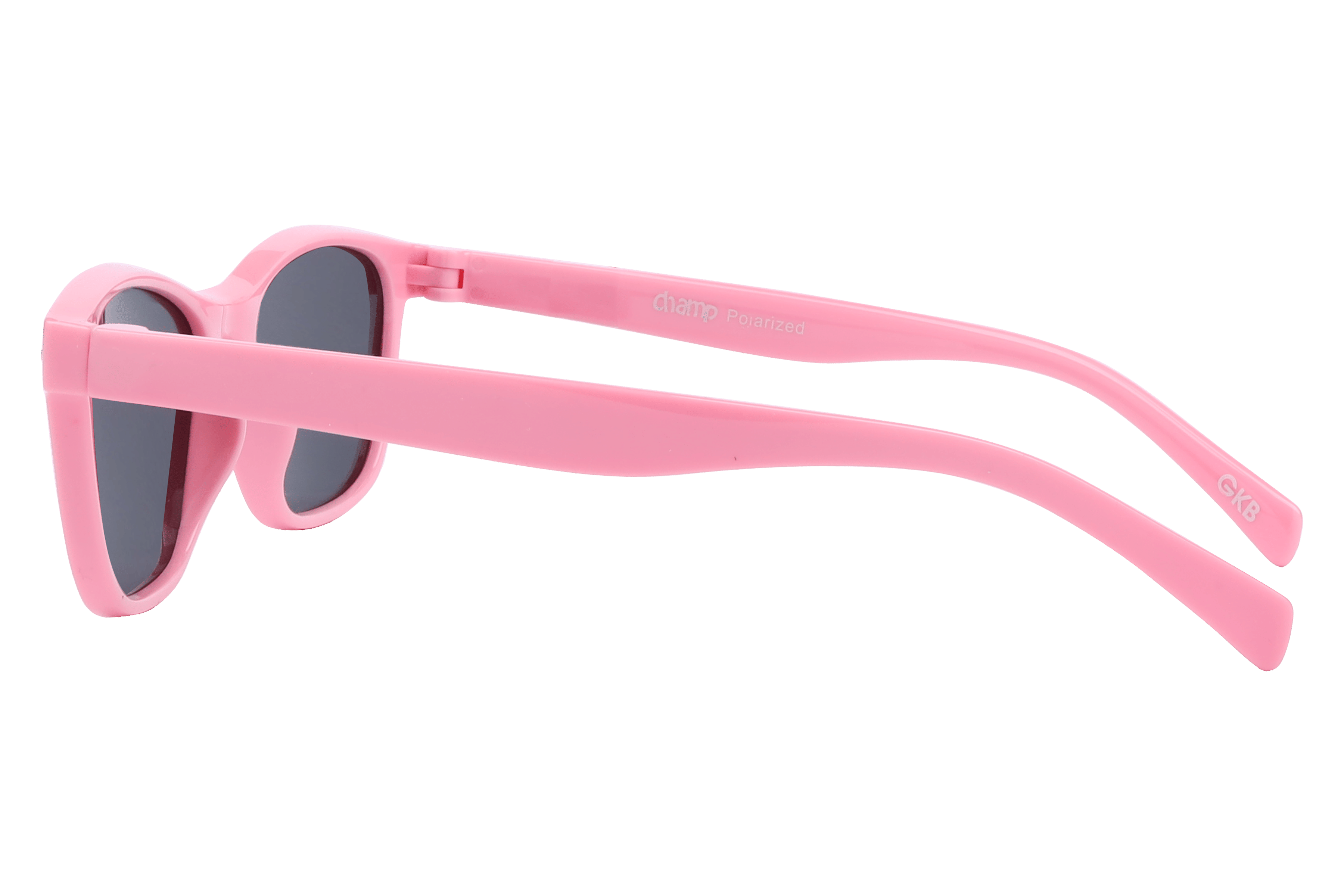 Champ S5013P Sunglass Pink Kids Full Shell Sunglass — Pink frame — view 3