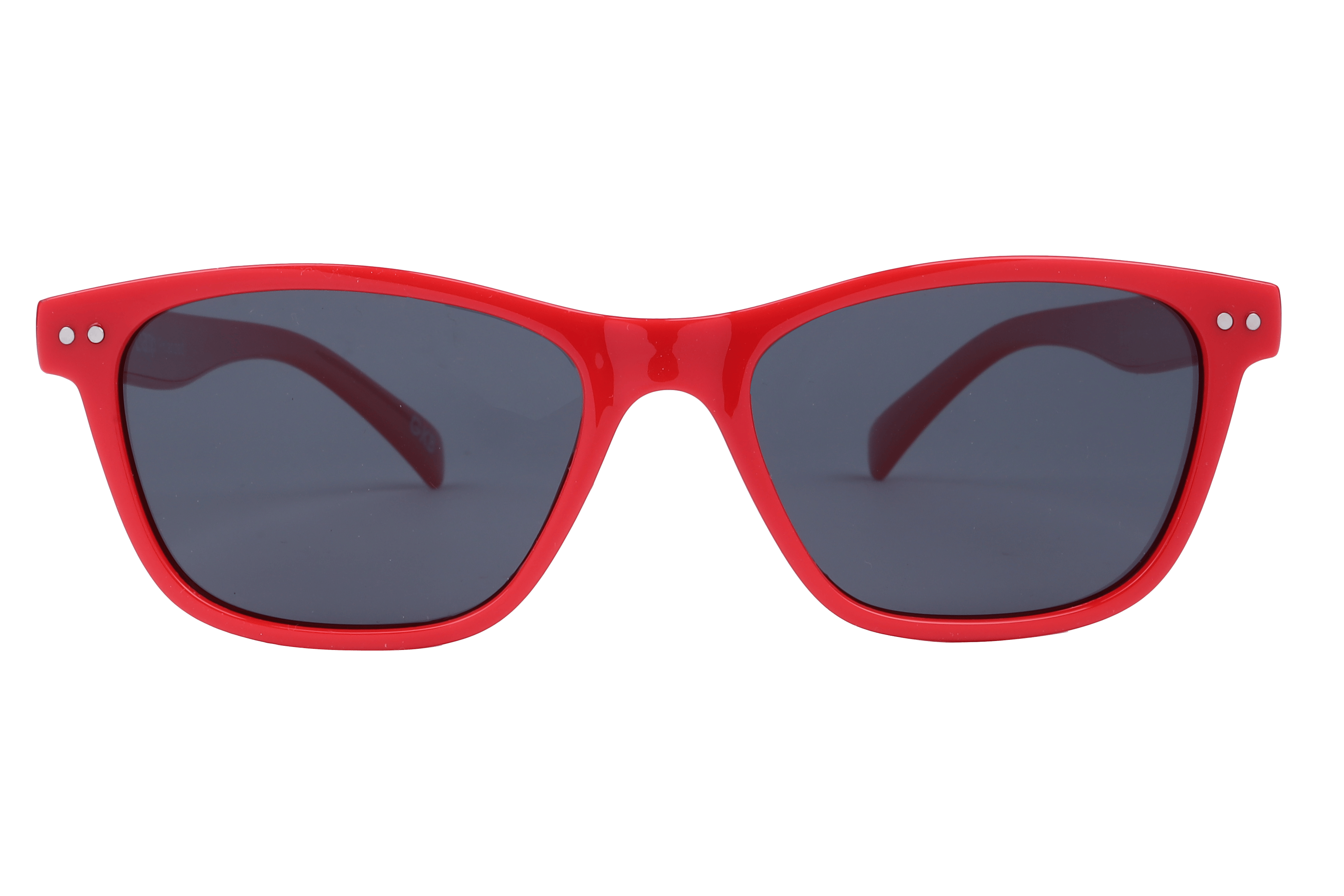 Champ S5013P Sunglass Red Kids Full Shell Sunglass — Red frame — view 2