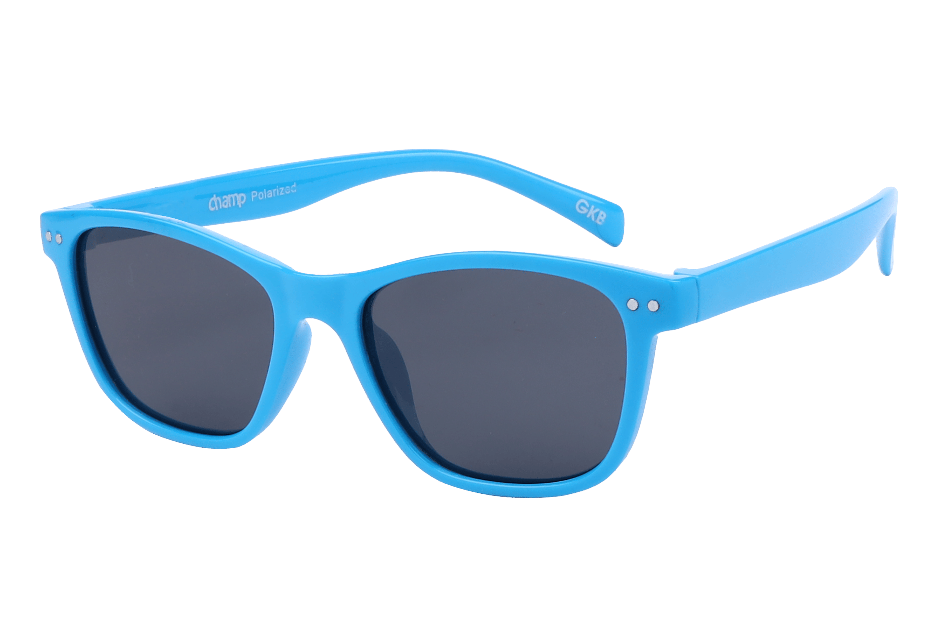 Champ S5013P Sunglass Blue Kids Full Shell — Blue frame