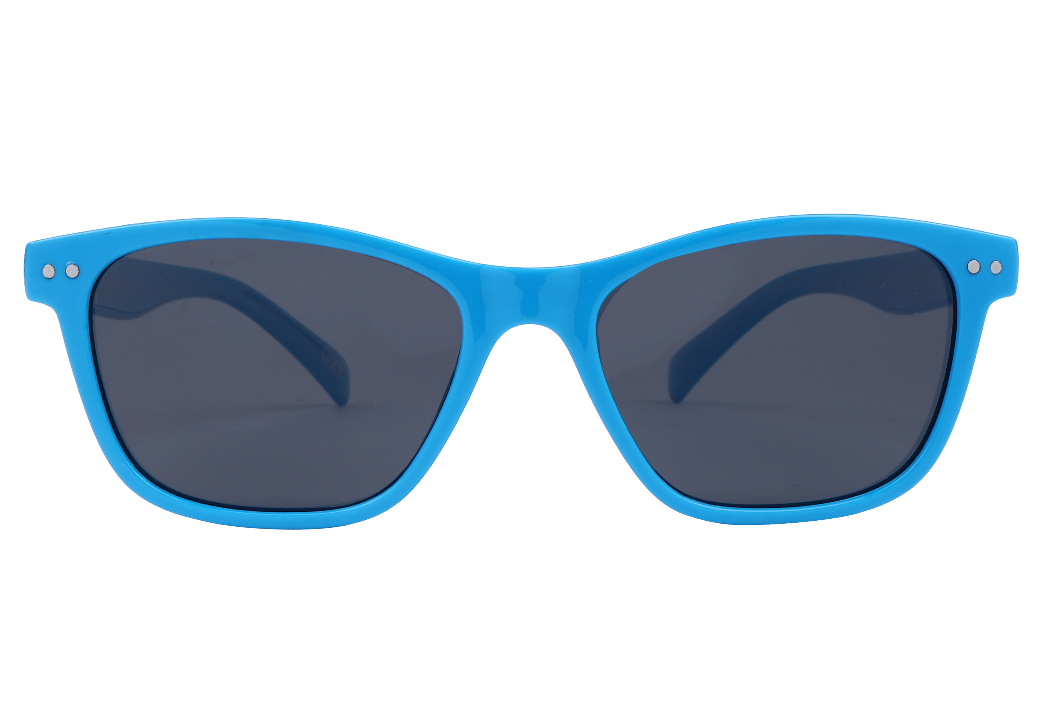 Champ S5013P Sunglass Blue Kids Full Shell Sunglass — Blue frame — view 2