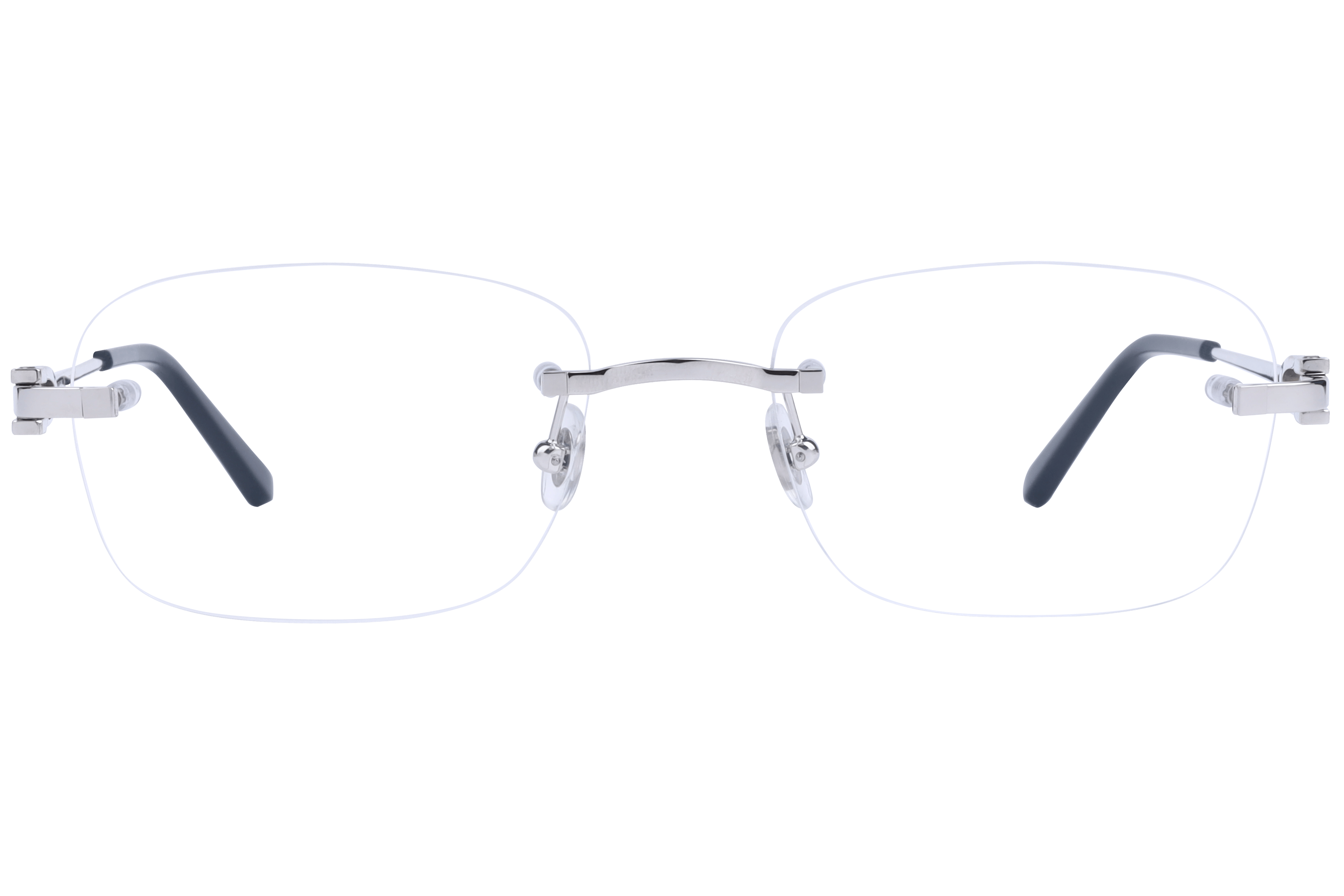 Cartier FR Cartier CT0290O Frame Silver Male RimLess Metal — Gold frame