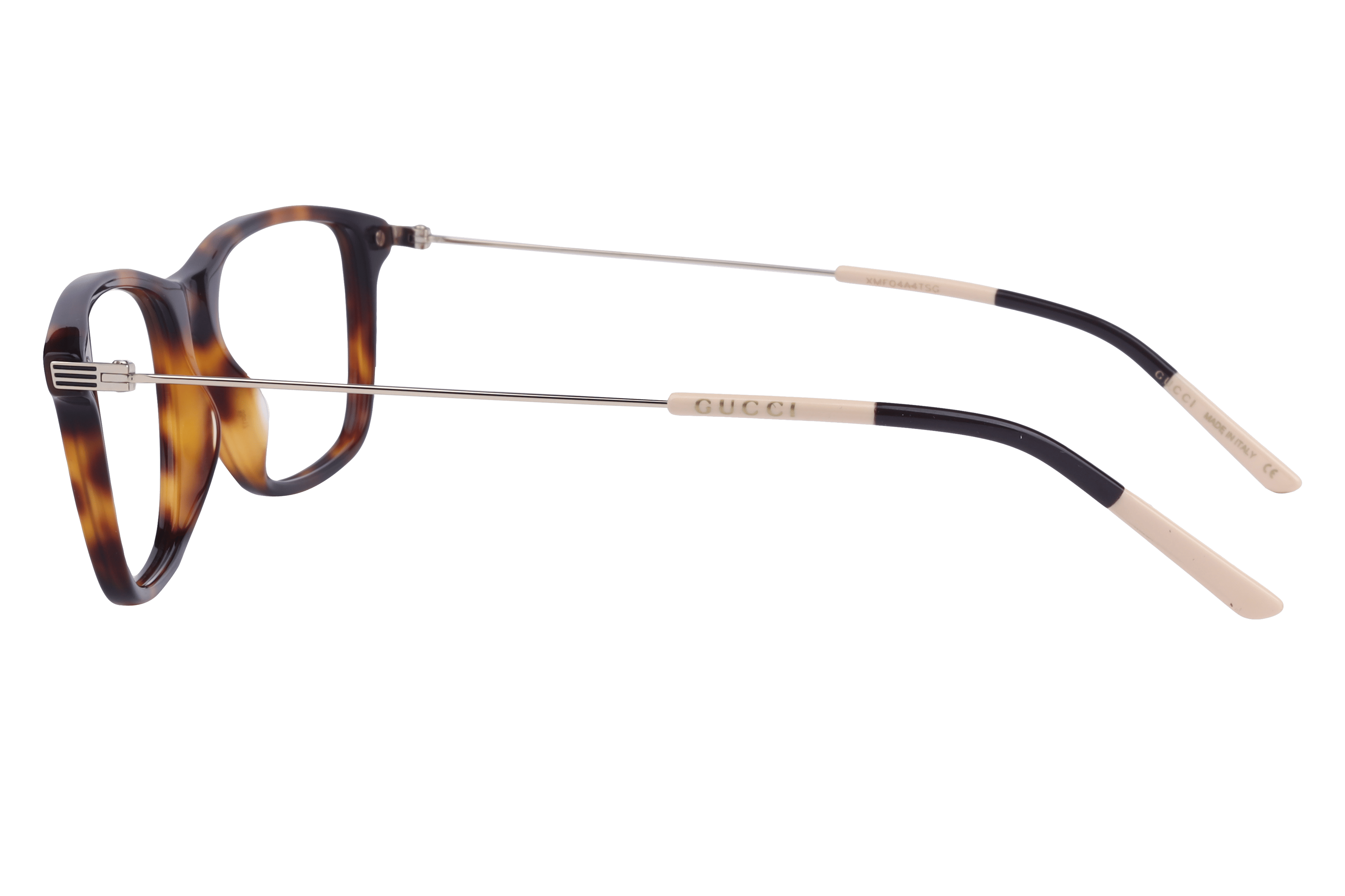 Gucci GG1050O Frame Brown Male Full Metal Frame — Brown frame — view 3