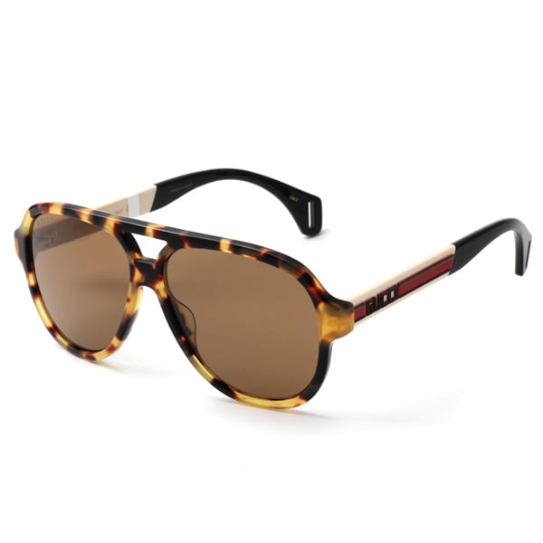 Gucci GG0463S Sunglass Tortoise Male Full Shell