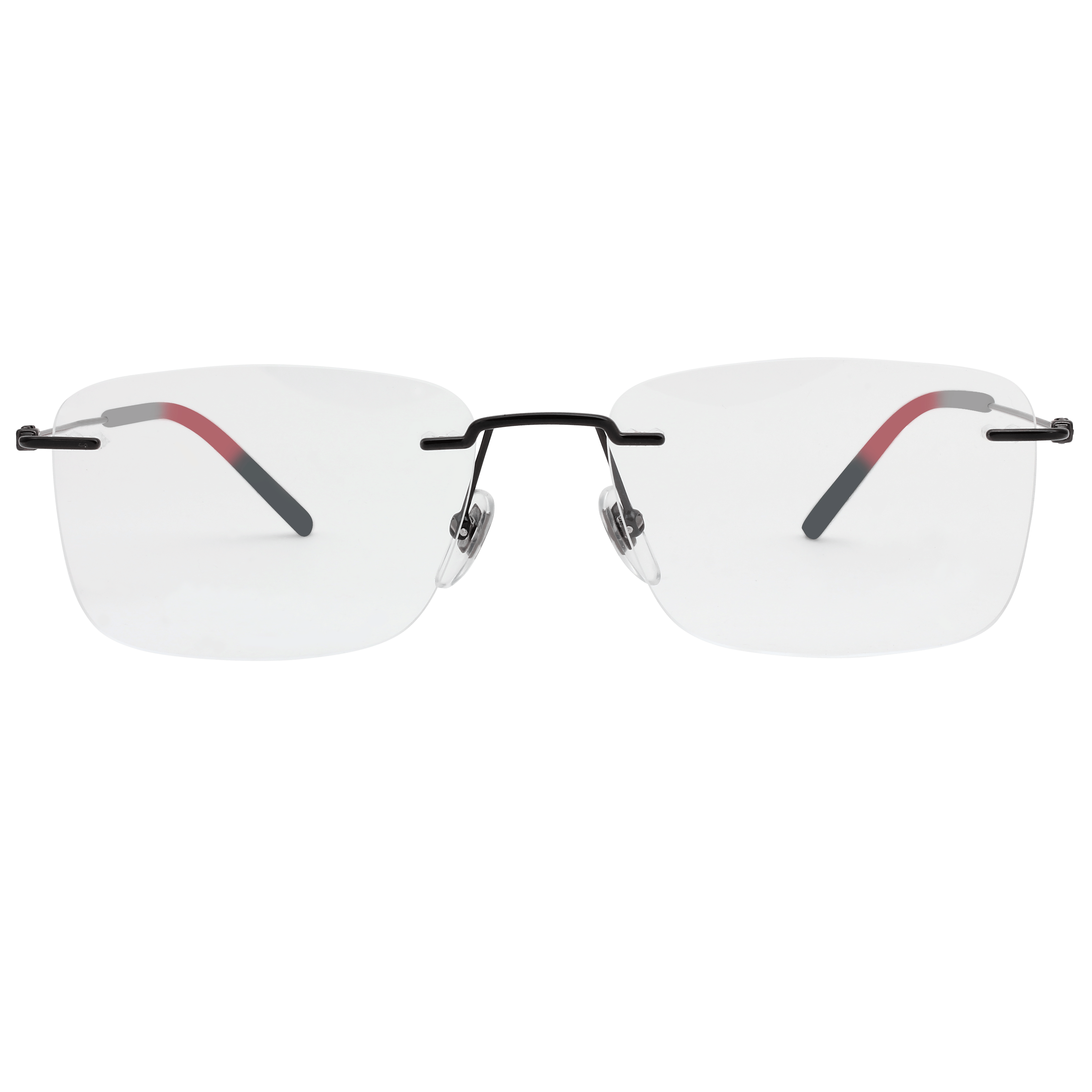Gucci GG0399O Frame Black Male RimLess Metal Frame — Black frame