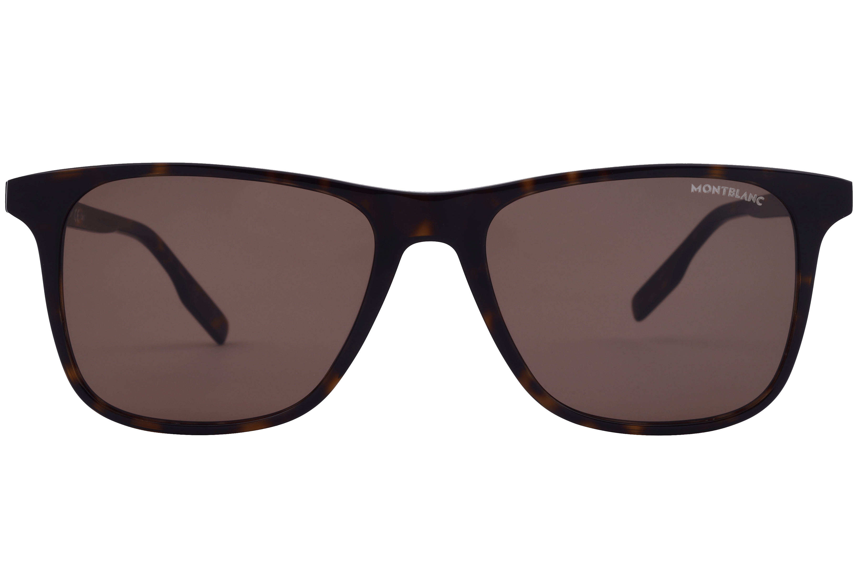 Mont Blanc N MB0174S Sunglass Tortoise Male Full Shell — Tortoise frame