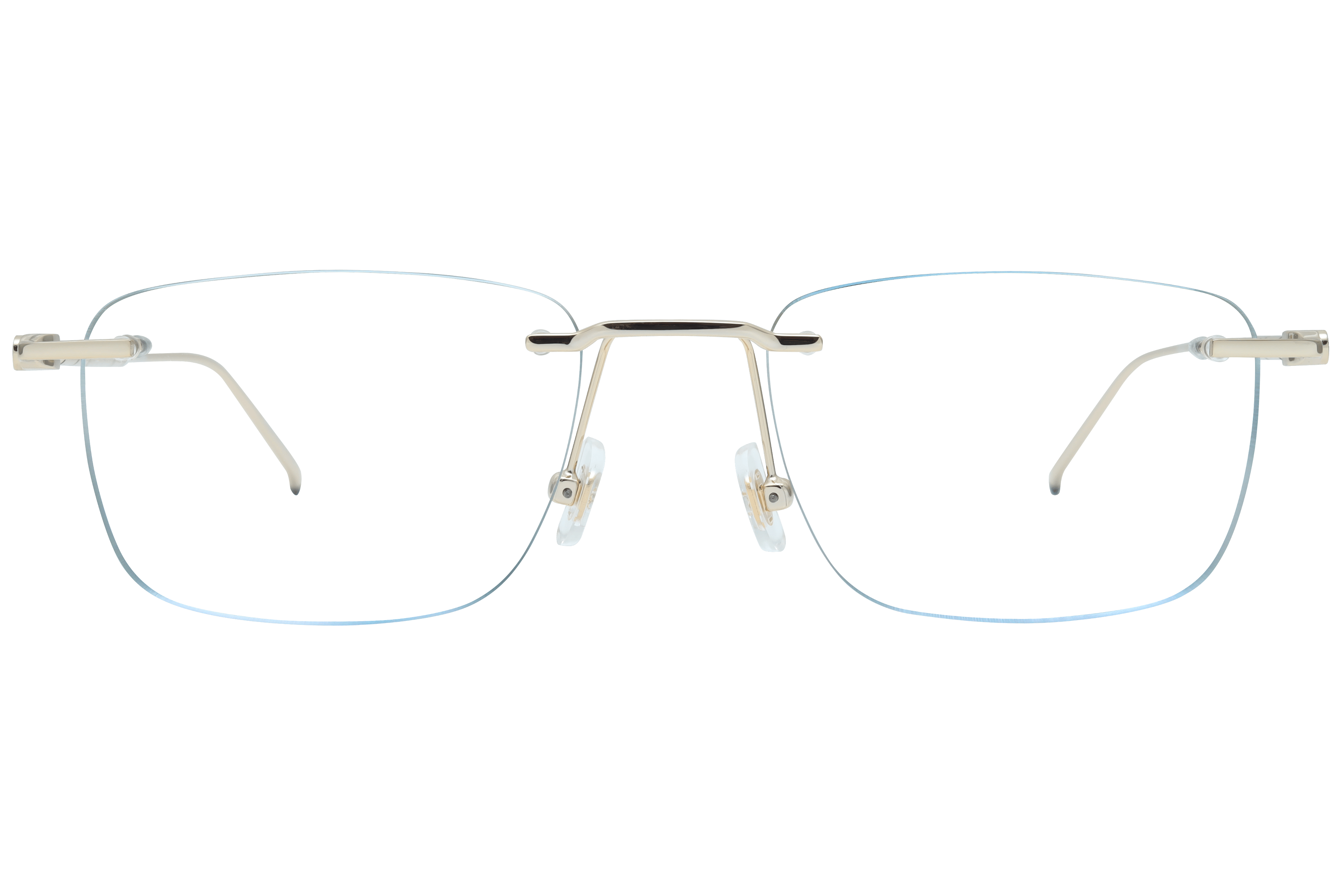 Mont Blanc N MB0215O Frame Gold Male RimLess Metal