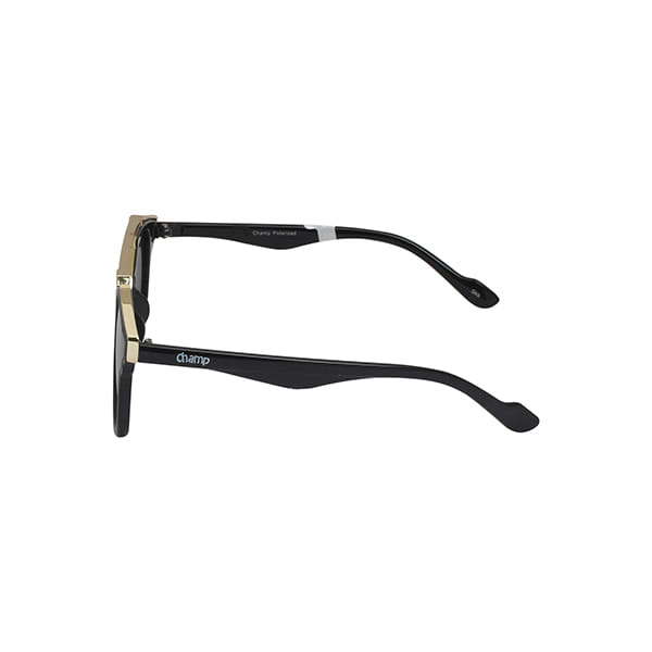 Champ 0716D Sunglass Black Kids Full Shell Sunglass — Black frame — view 3