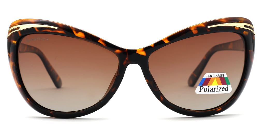 Inspira 1618D Sunglass Tortoise Female Full Shell — Tortoise frame