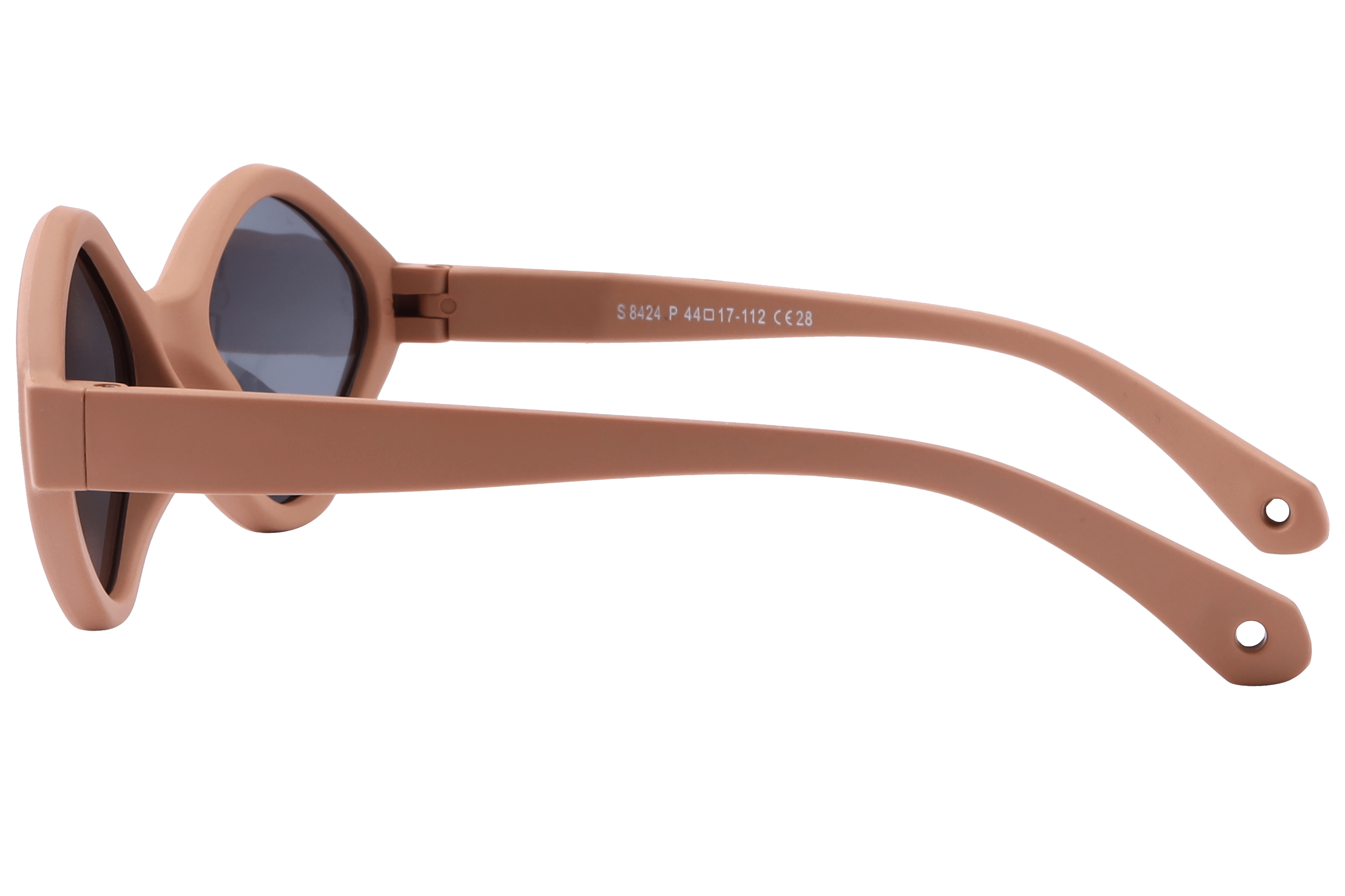 Champ S8424P Sunglass Brown Kids Full Shell Sunglass — Brown frame — view 3