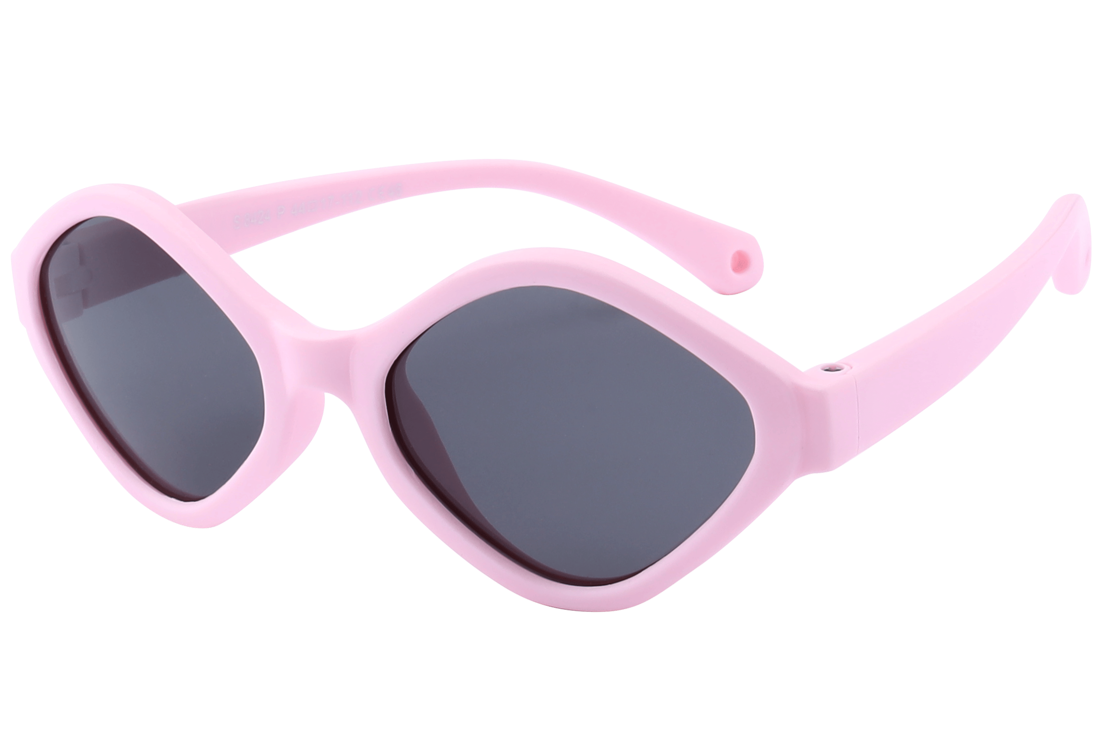 Champ S8424P Sunglass Pink Kids Full Shell — Pink frame