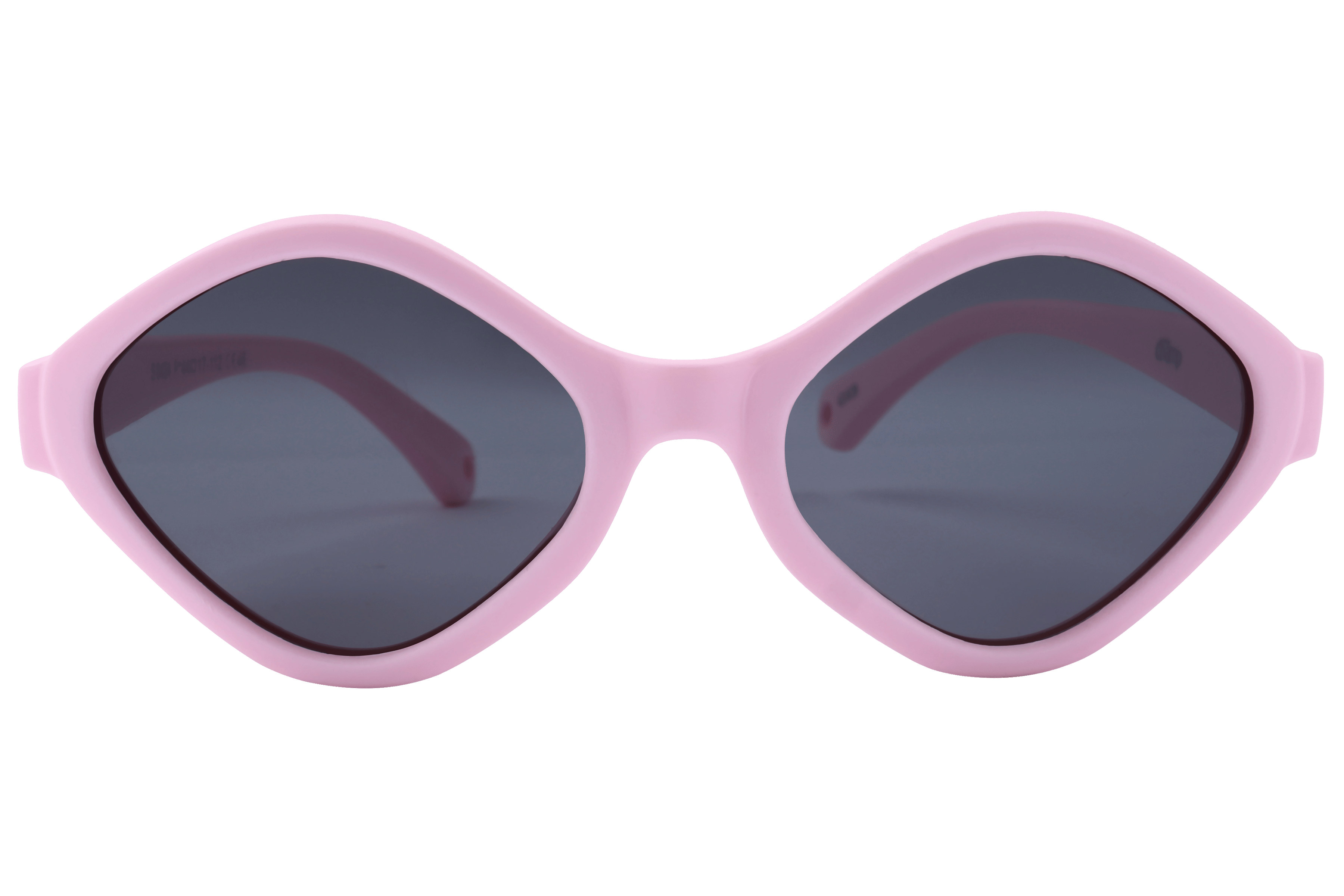 Champ S8424P Sunglass Pink Kids Full Shell Sunglass — Pink frame — view 2