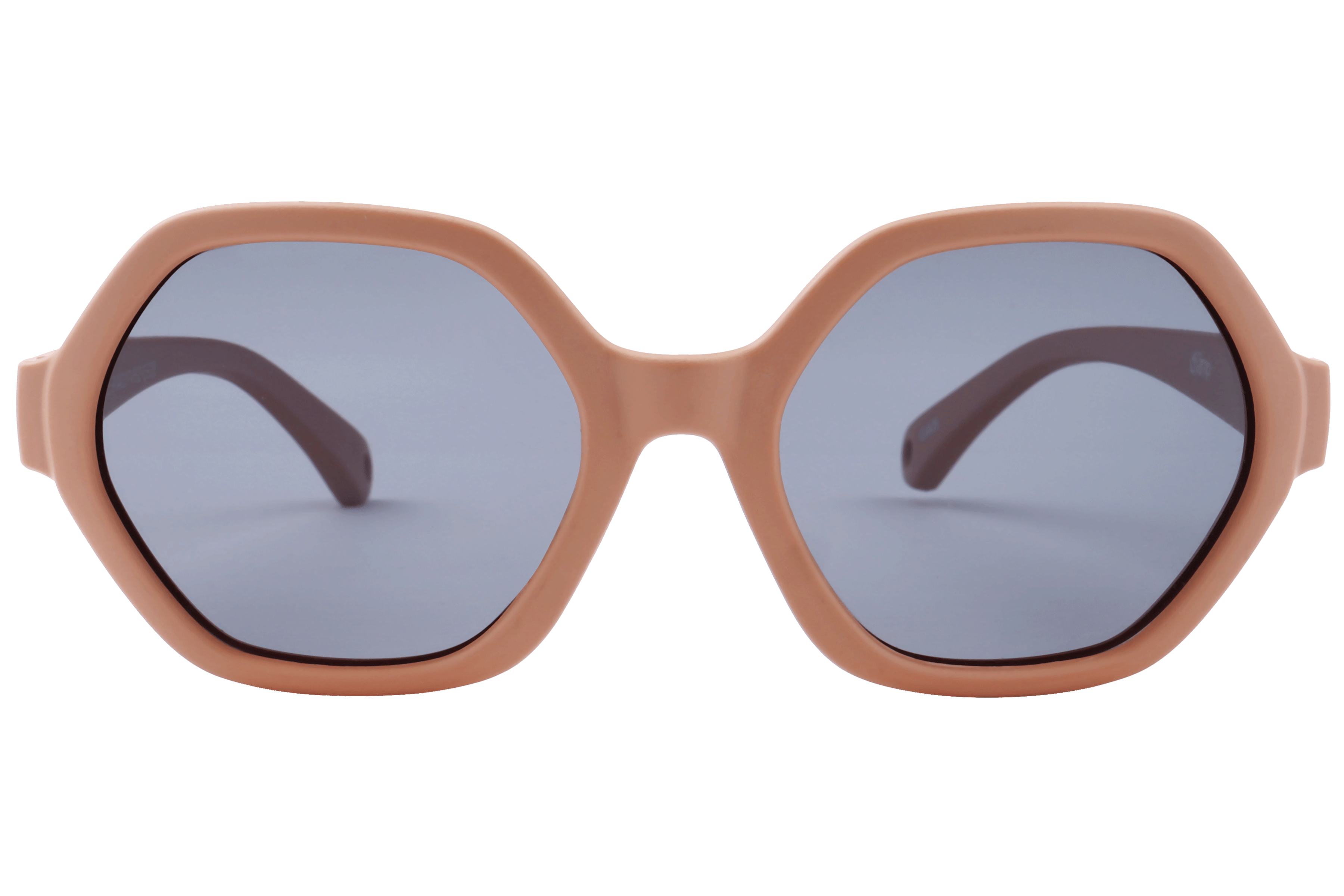 Champ S8425P Sunglass Brown Kids Full Shell Sunglass — Brown frame — view 2