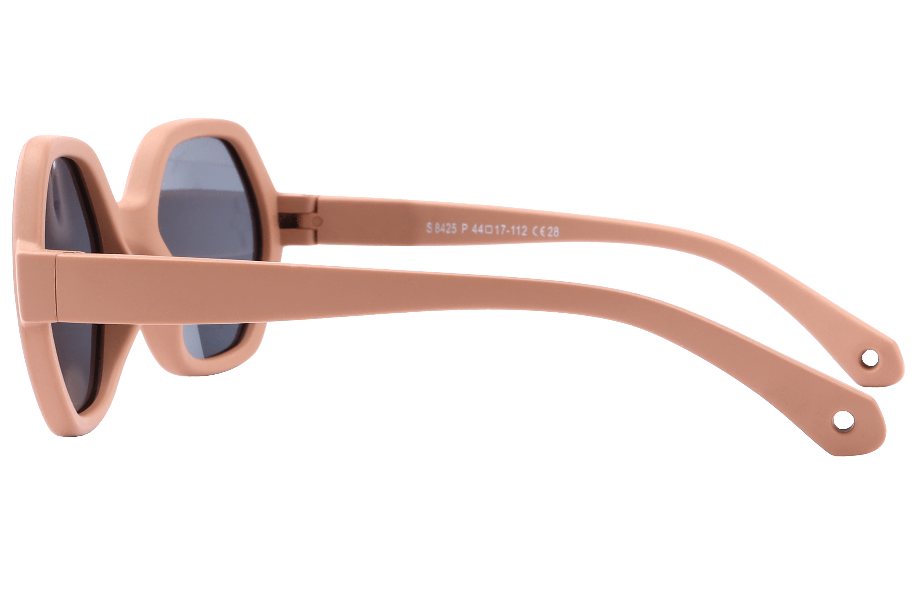 Champ S8425P Sunglass Brown Kids Full Shell Sunglass — Brown frame — view 3
