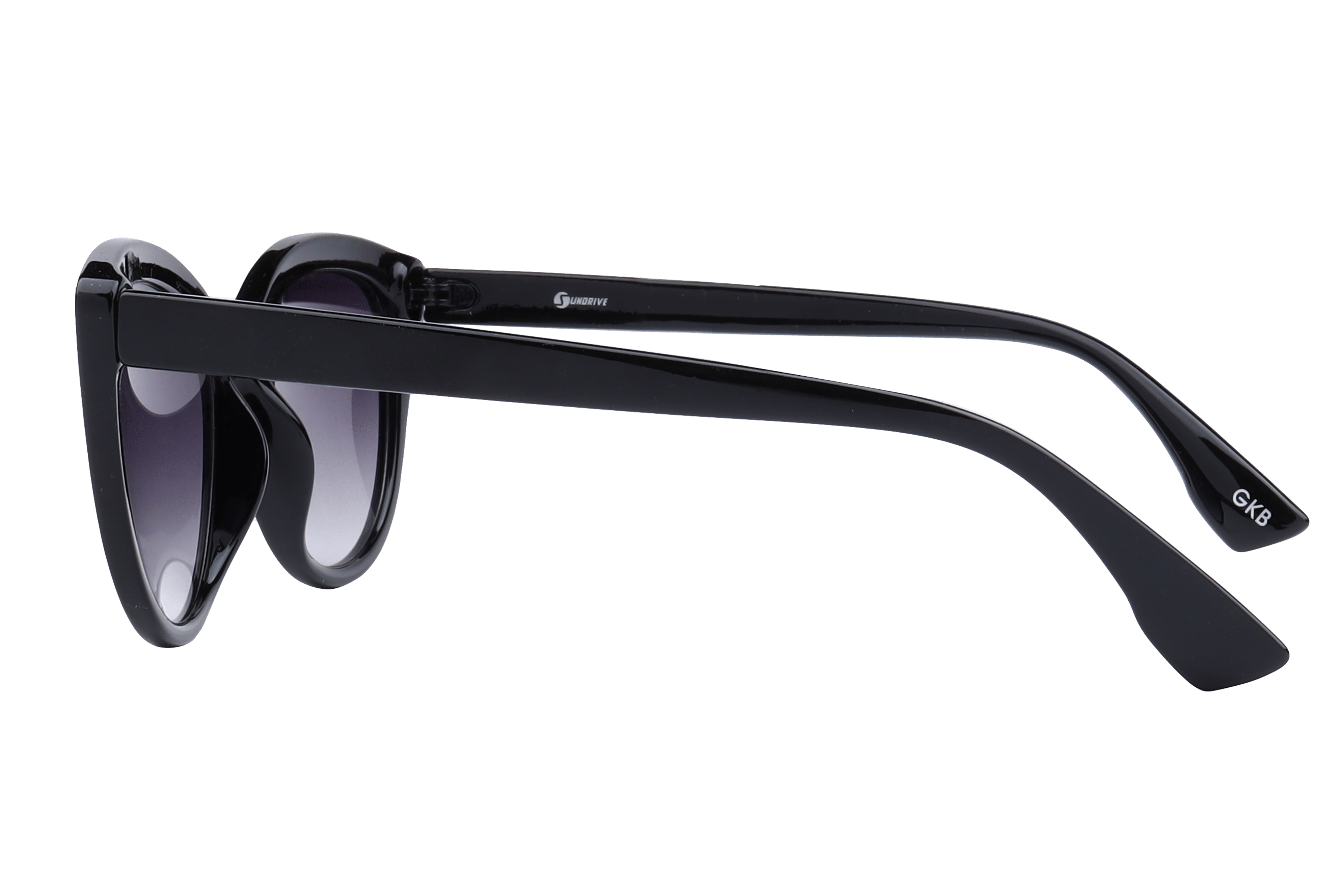 Inspira SD 1207 Sunglass Black Female Full Shell Sunglass — view 3