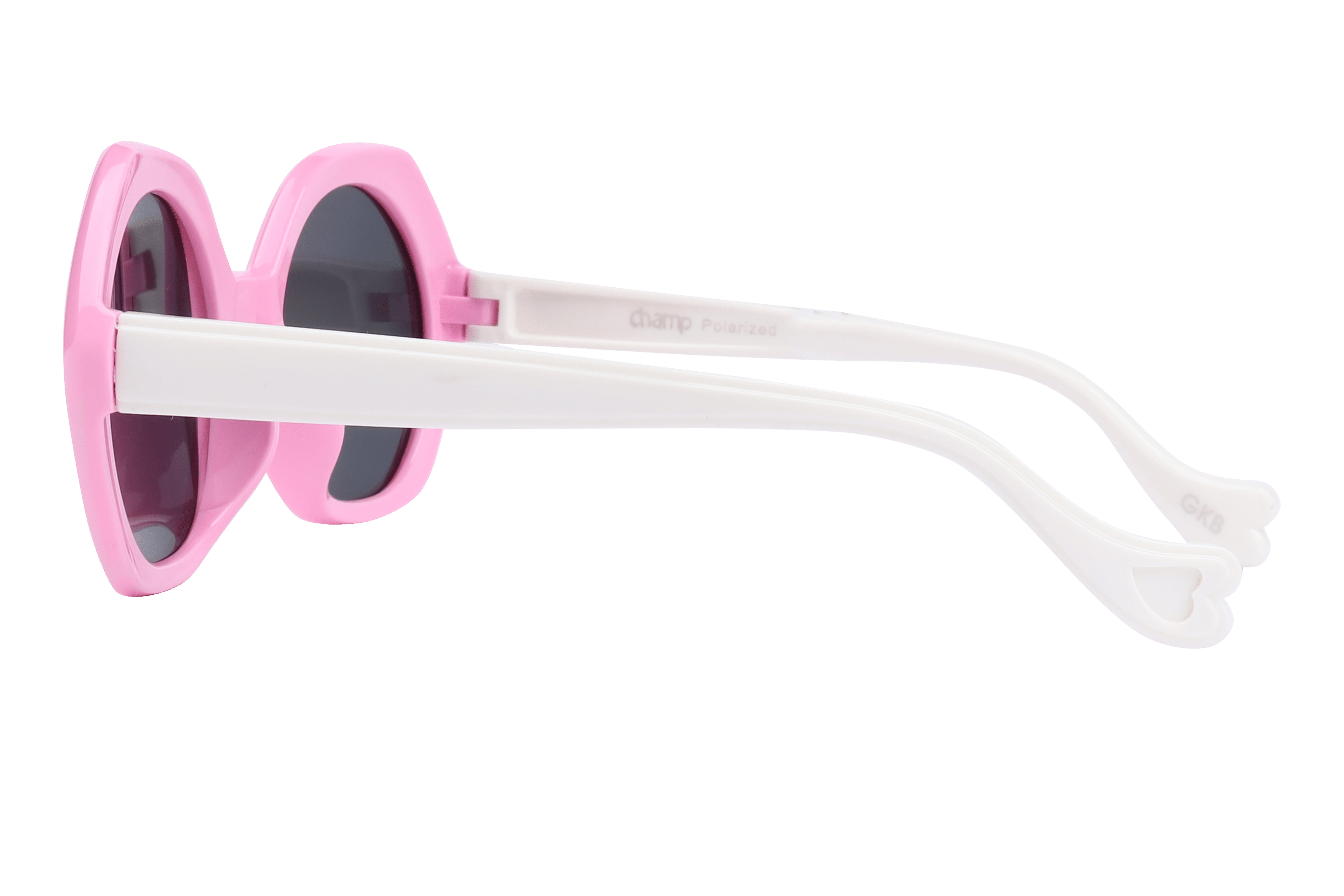 Champ S5023 Sunglass Pink Kids Full Shell Sunglass — Pink frame — view 3