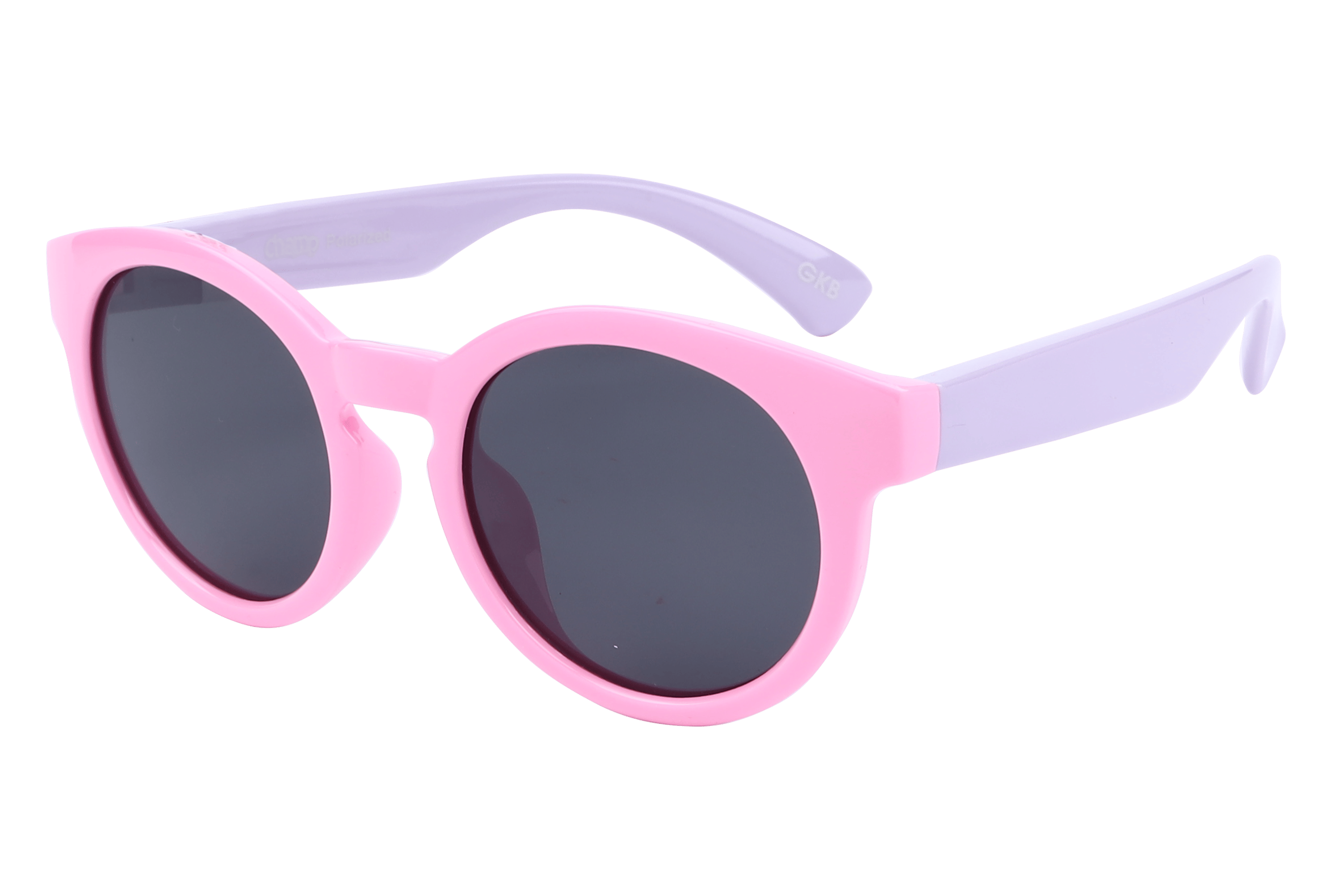 Champ S5026 Sunglass Pink Kids Full Shell Sunglass — Pink frame — alternate view