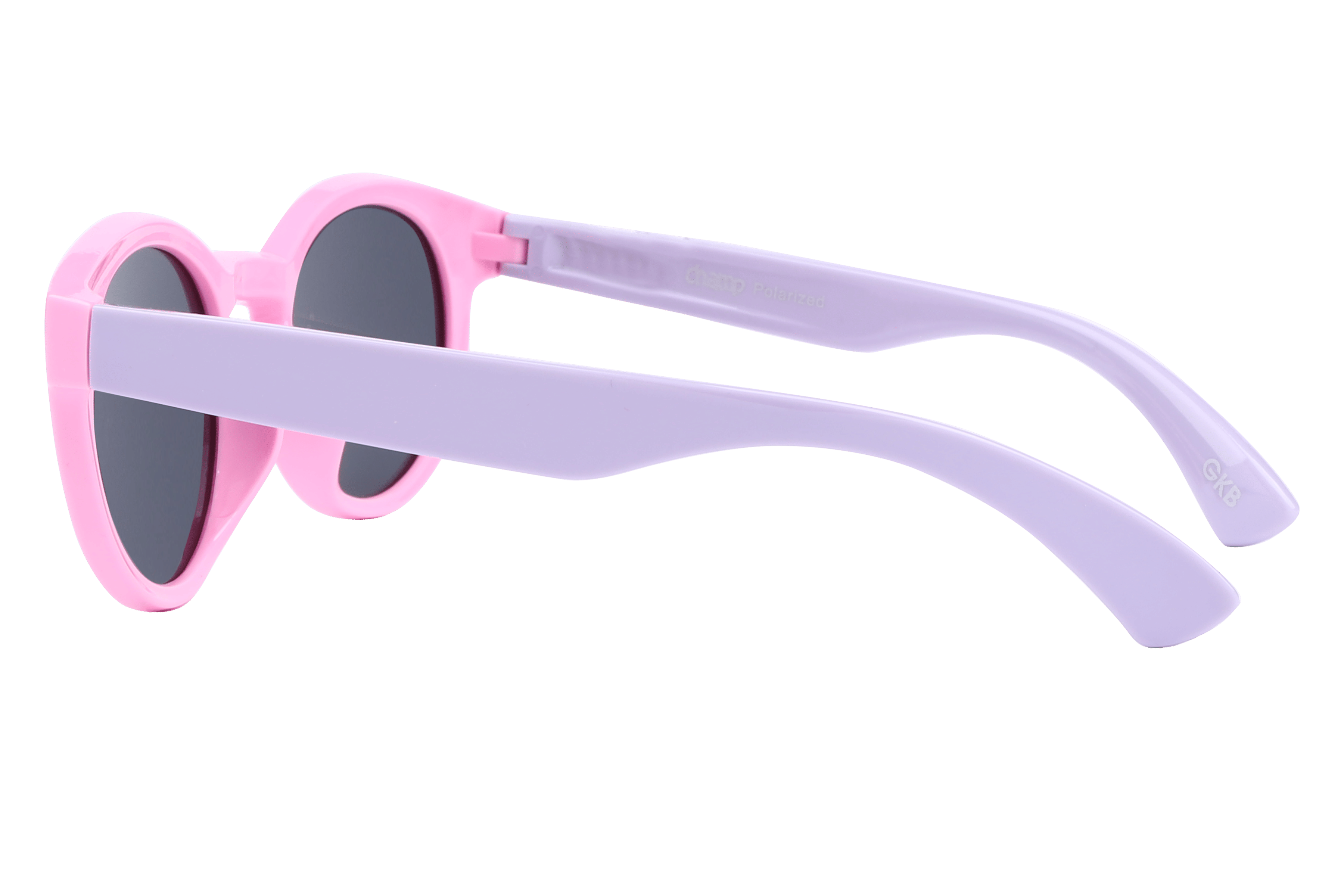 Champ S5026 Sunglass Pink Kids Full Shell Sunglass — Pink frame — view 3
