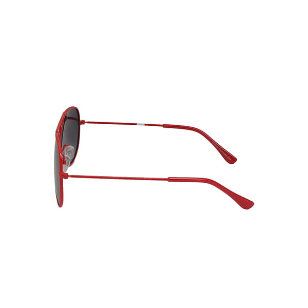 Champ 0516D Sunglass Red Kids Full Metal Sunglass — Red frame — view 3