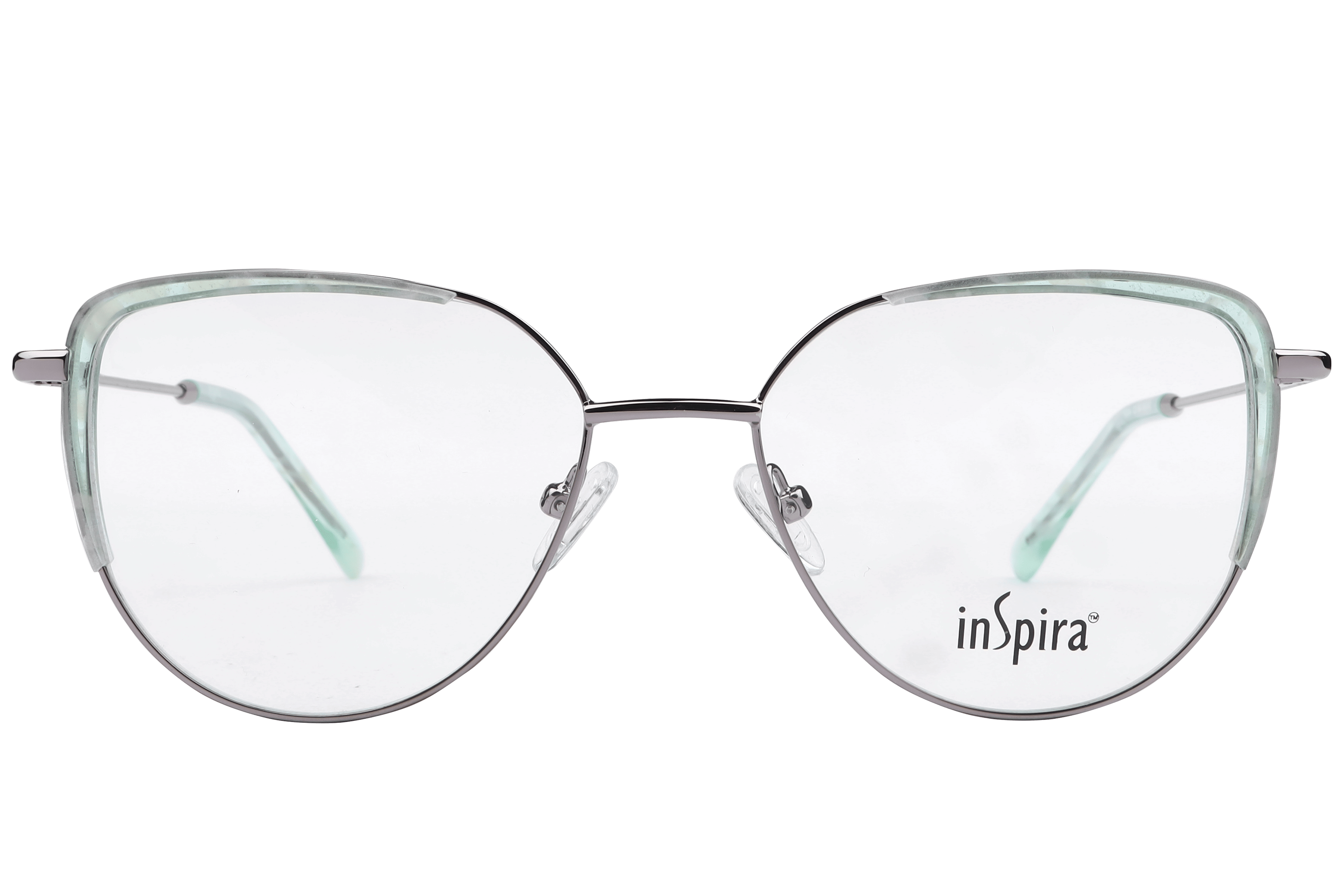 Inspira 18084 Frame Gun Metal Female Full Metal Frame — Gun Metal frame — view 2