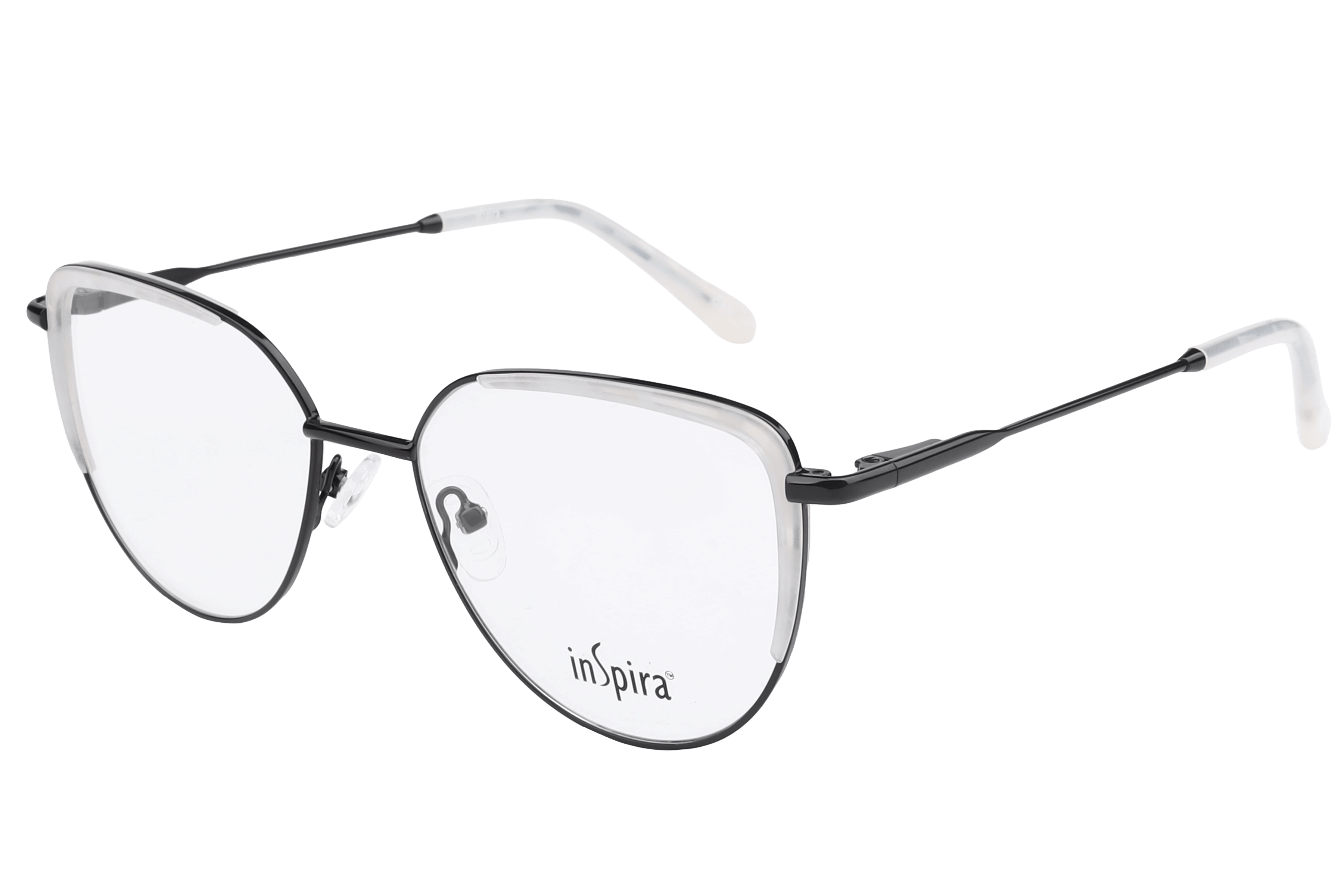 Inspira 18084 Frame Black Female Full Metal — Black frame