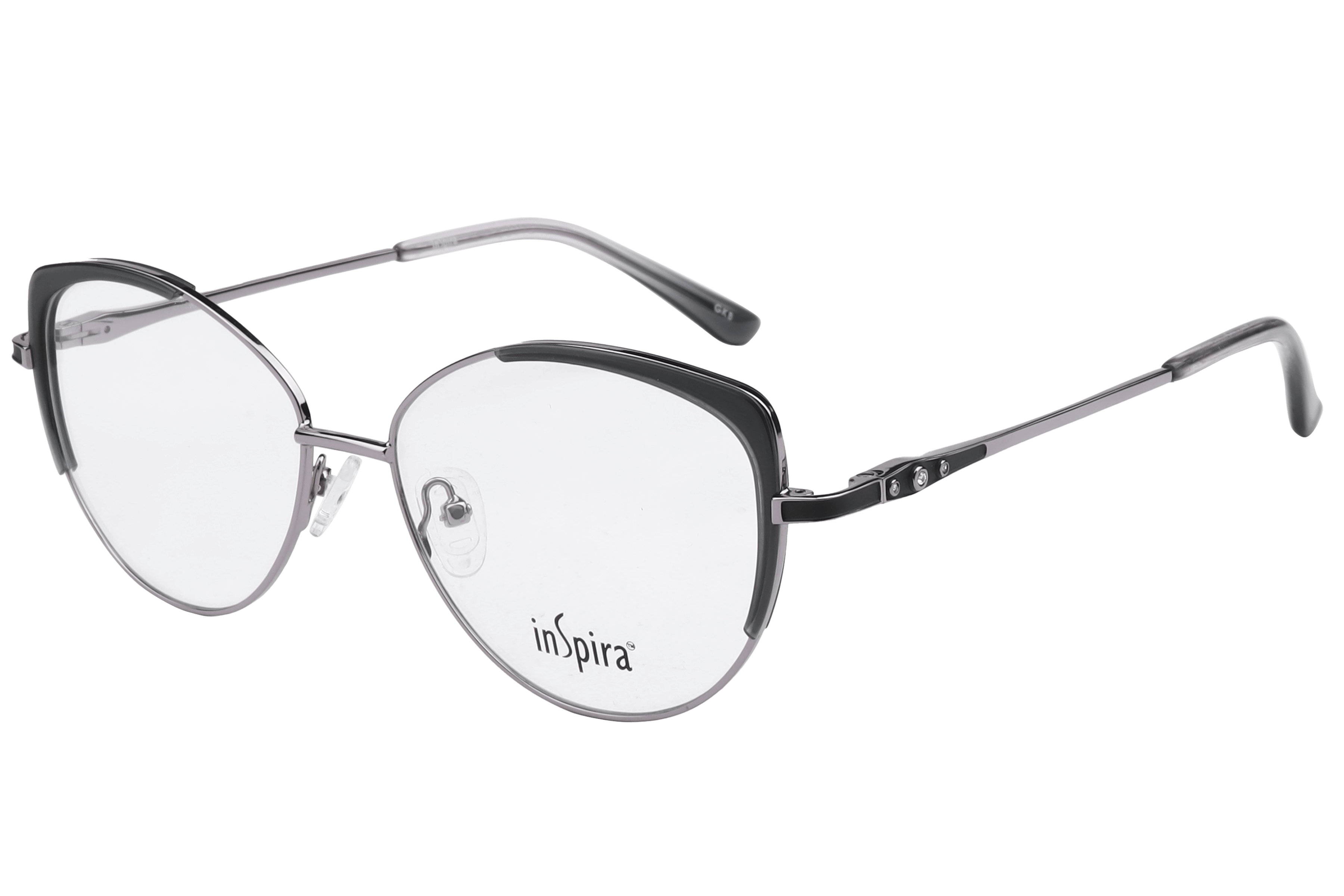 Inspira 18087 Frame Gun Metal Female Full Metal — Gun Metal frame