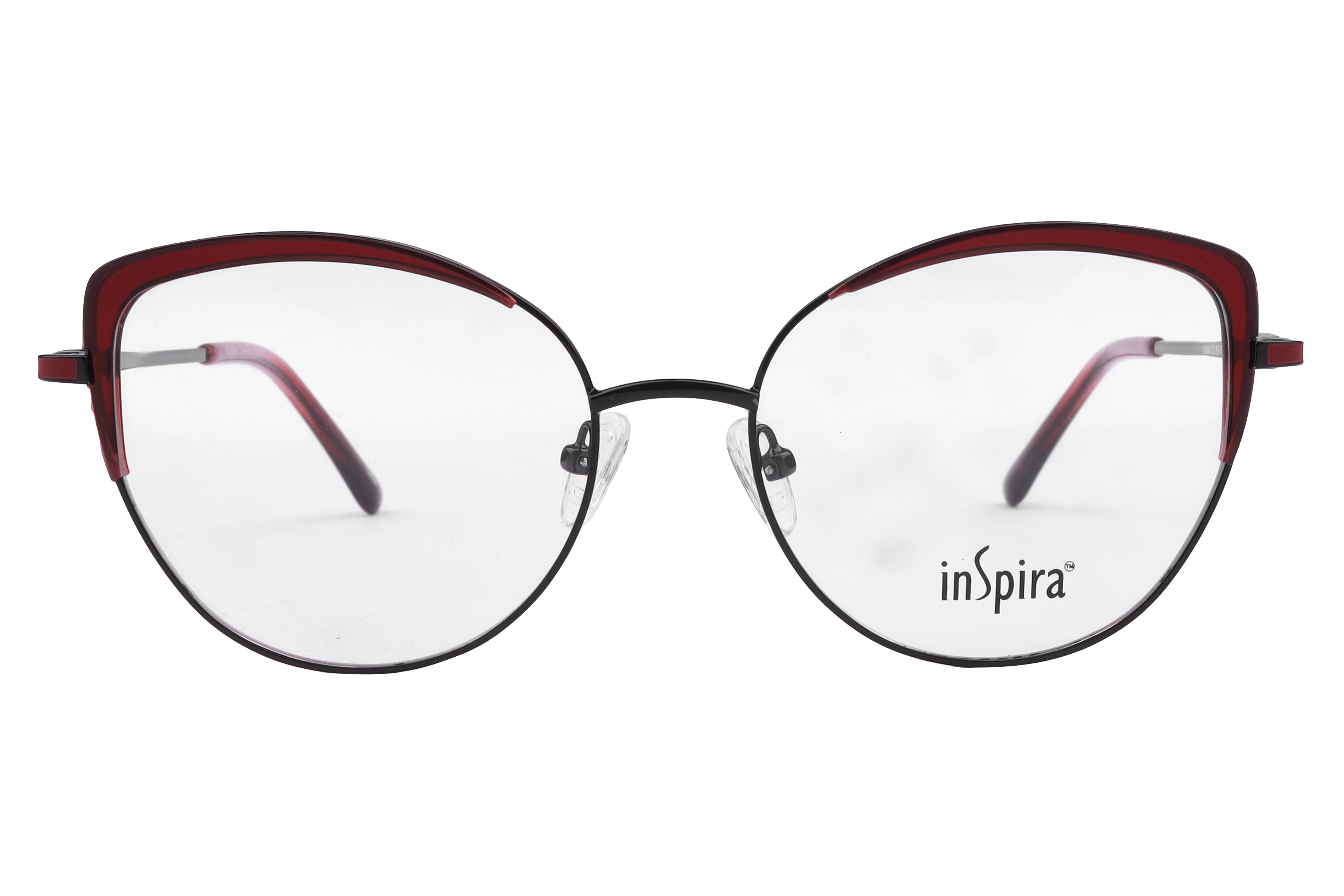 Inspira 18089 Frame Black Female Full Metal Frame — Black frame — view 2
