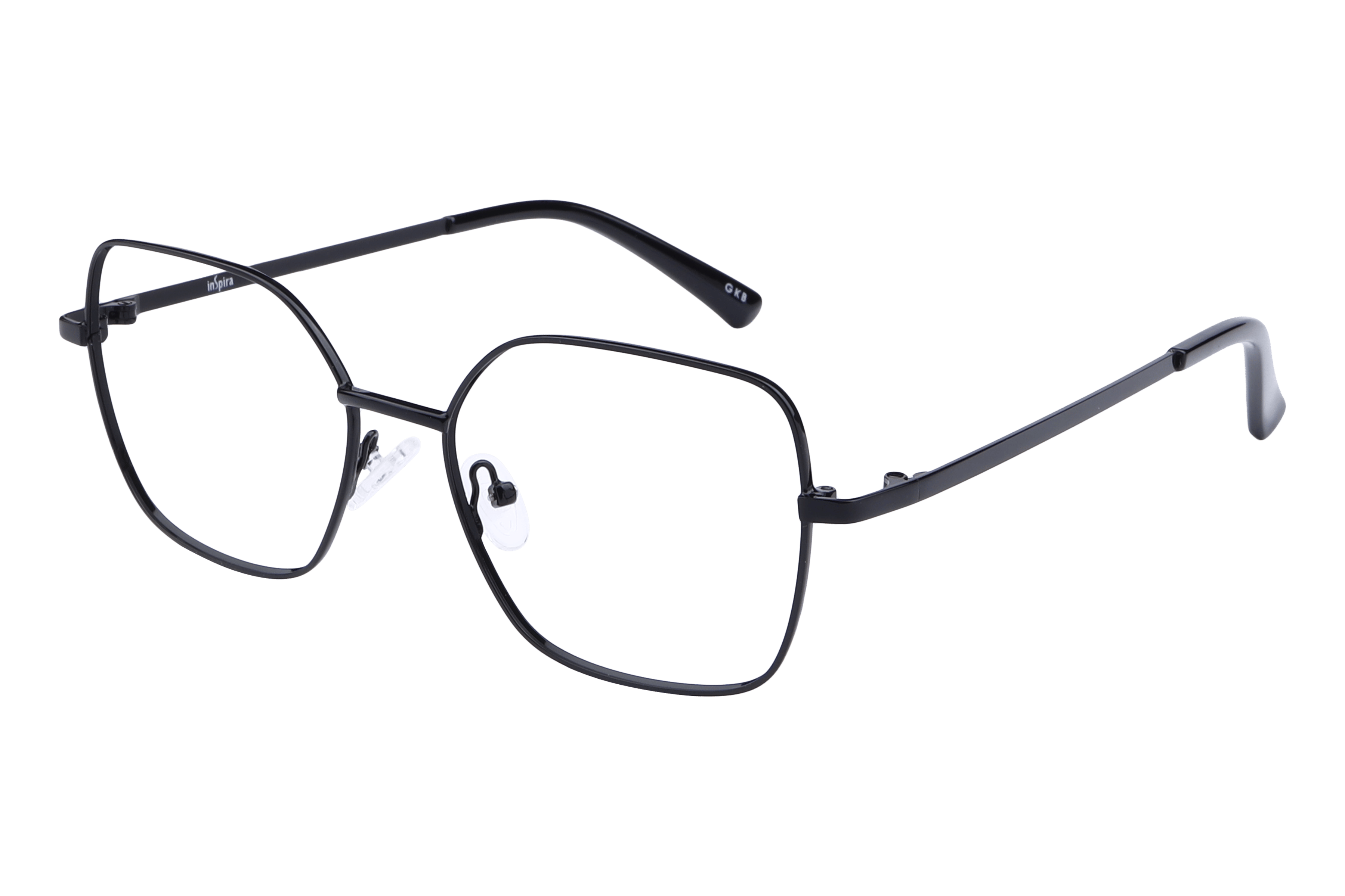 Inspira VW260 Frame Black Female Full Metal — Black frame