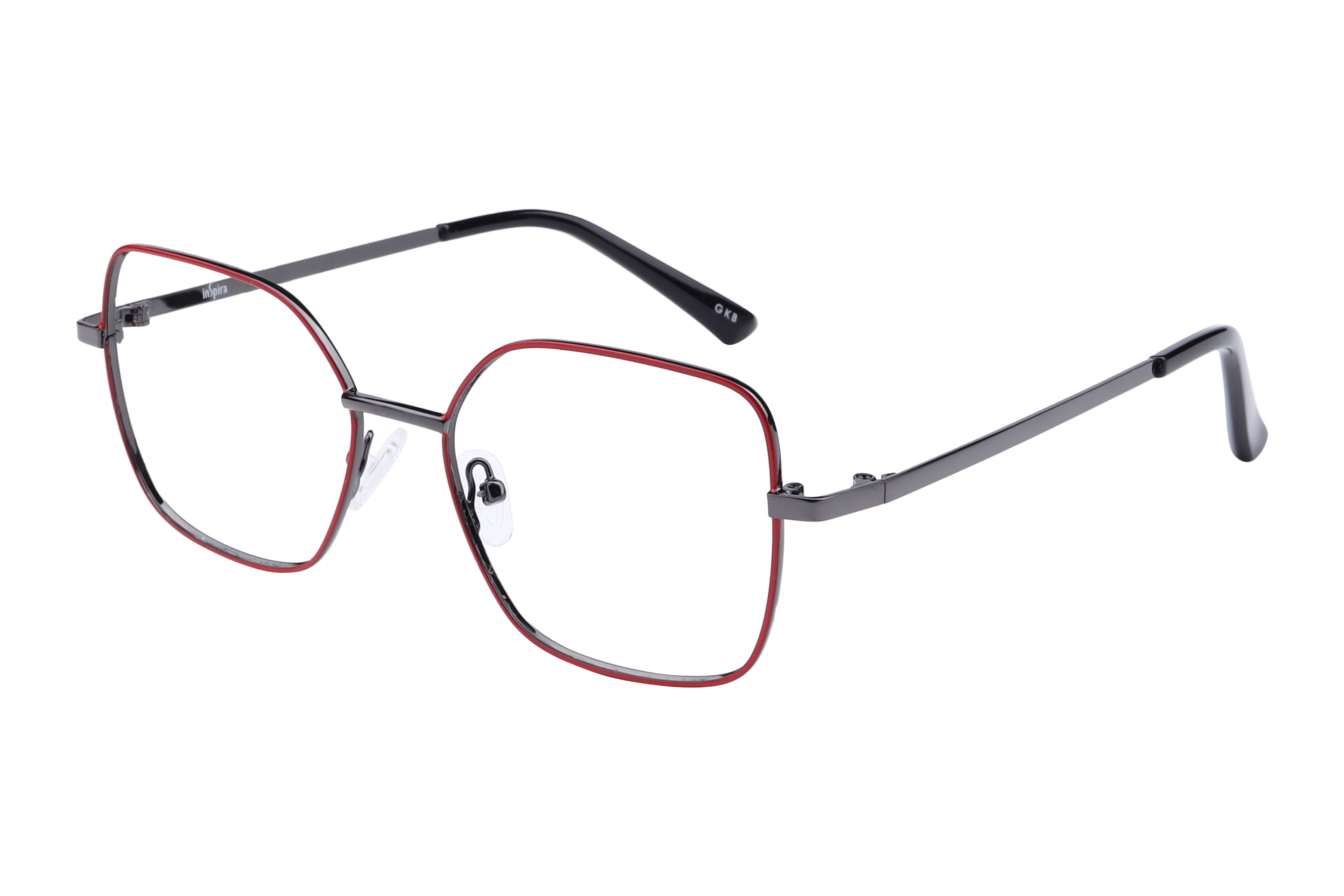 Inspira VW260 Frame Red Female Full Metal — Red frame