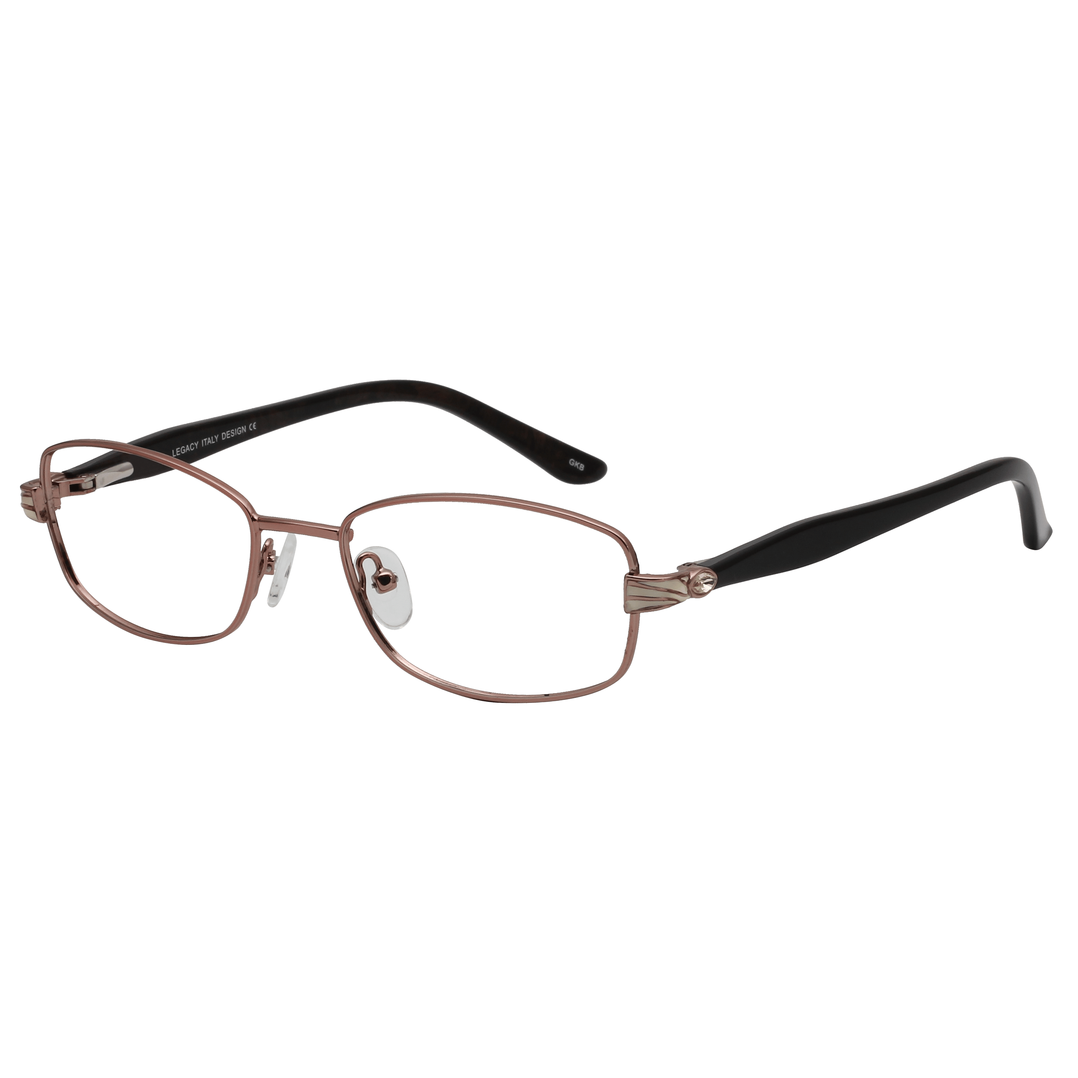 Inspira 0618N Frame Brown Female Full Shell — Brown frame