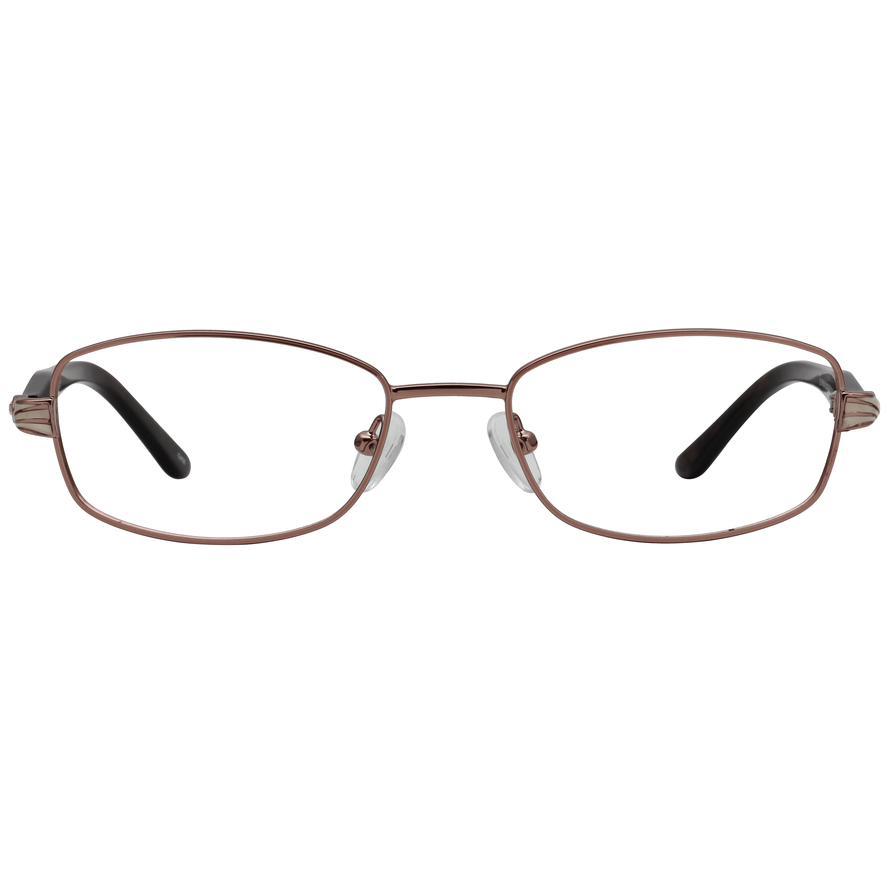 Inspira 0618N Frame Brown Female Full Shell Frame — Brown frame — view 2