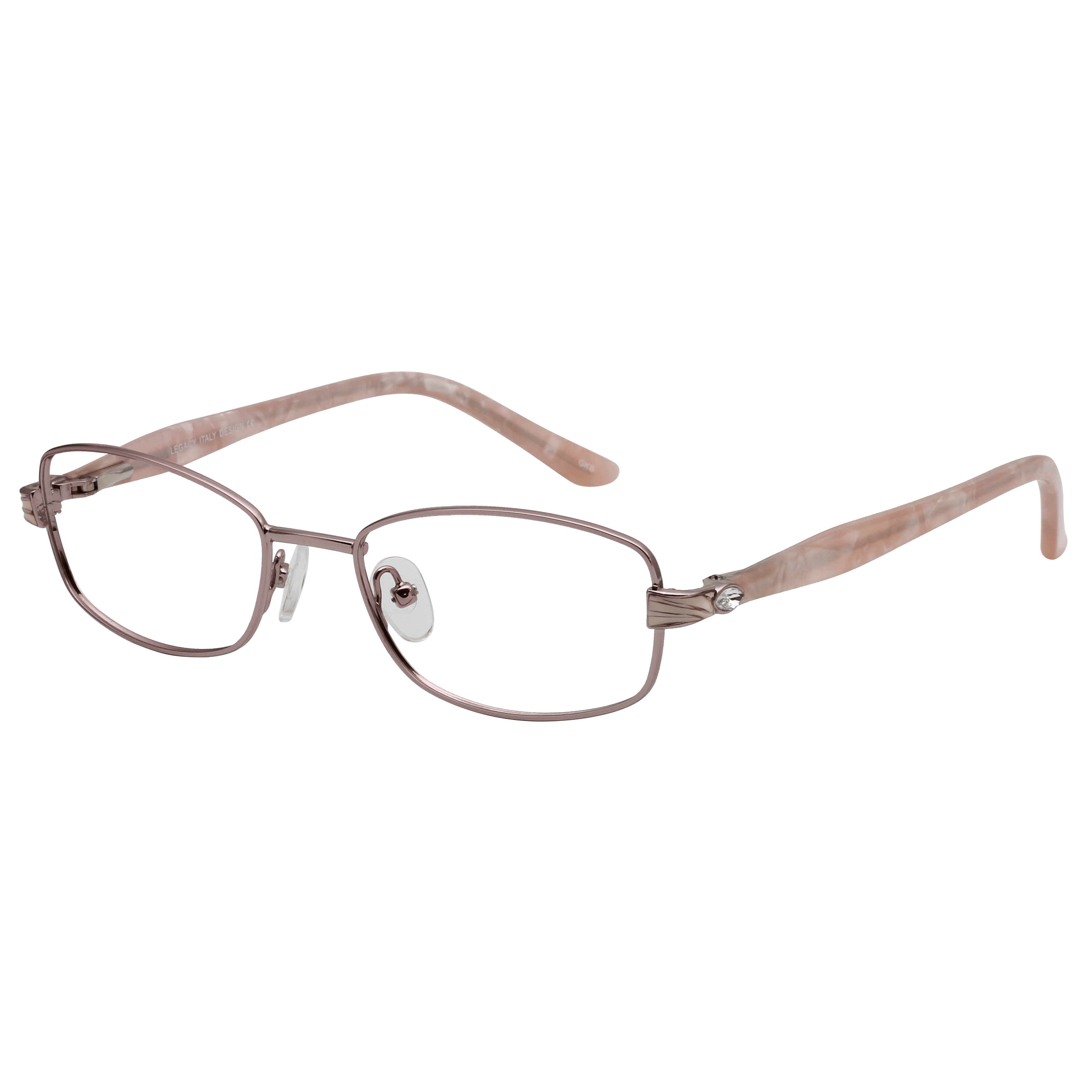 Inspira 0618N Frame Pink Female Full Shell — Pink frame