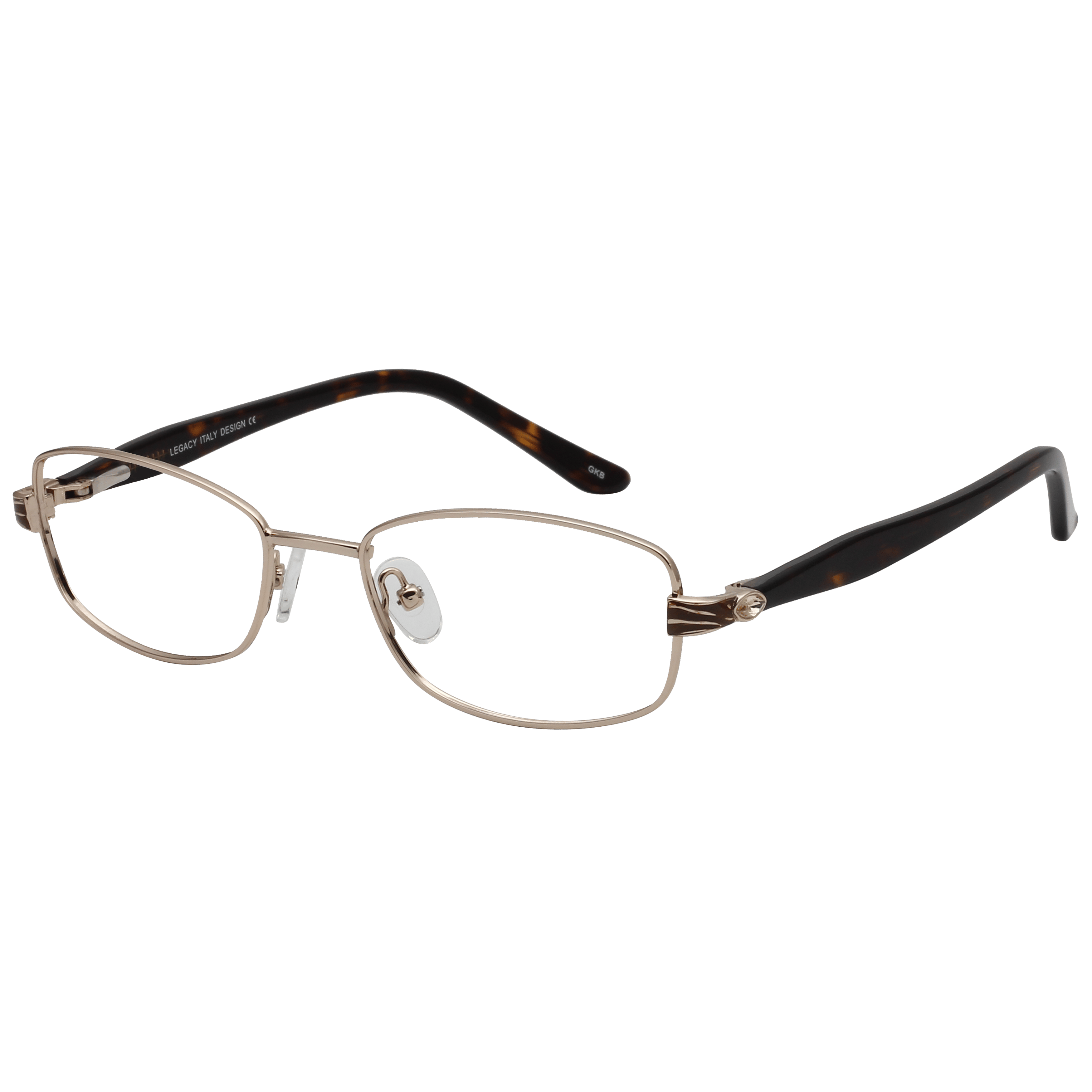 Inspira 0618N Frame Gold Female Full Shell — Gold frame