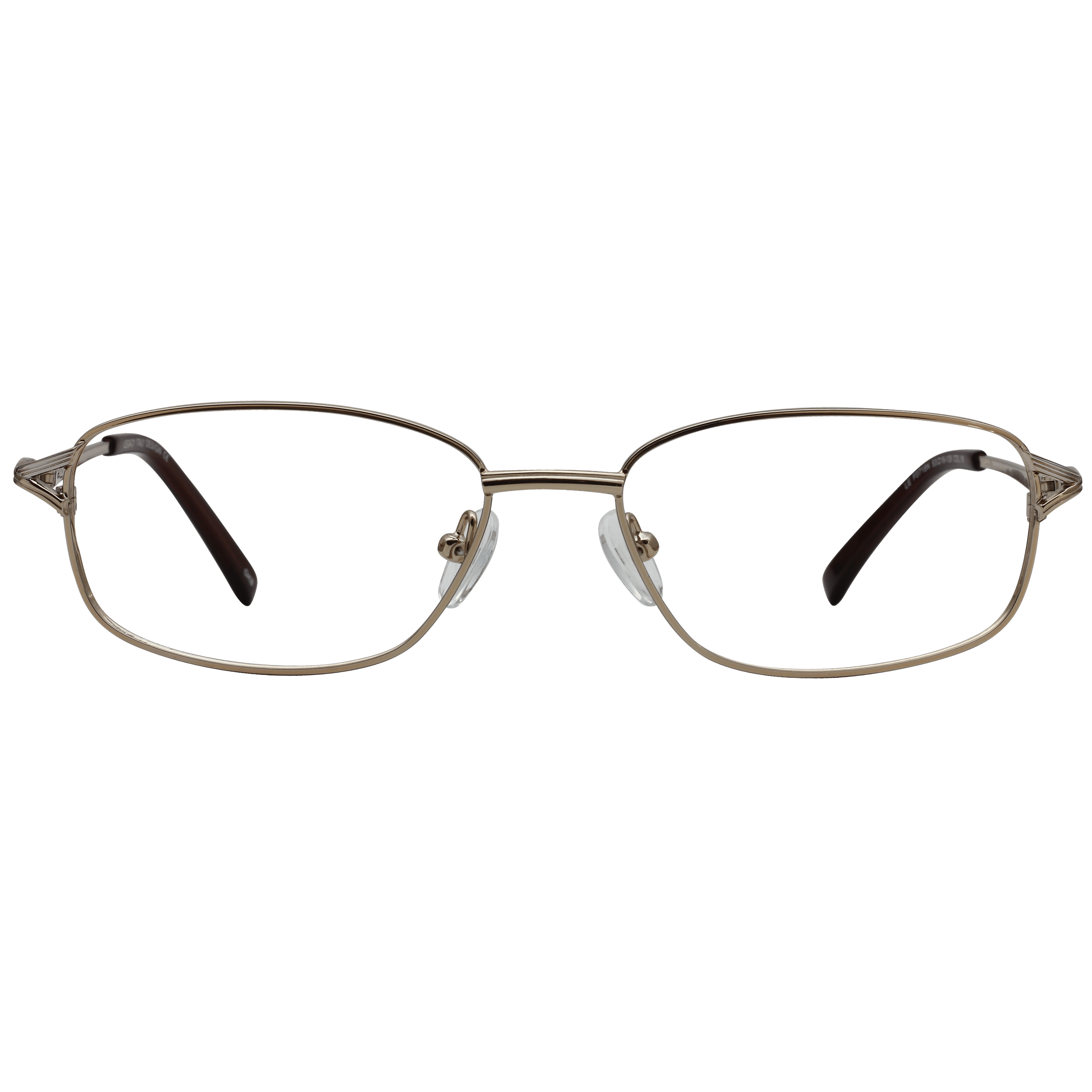Inspira 0718N Frame Gold Female Full Metal Frame — Gold frame — view 2