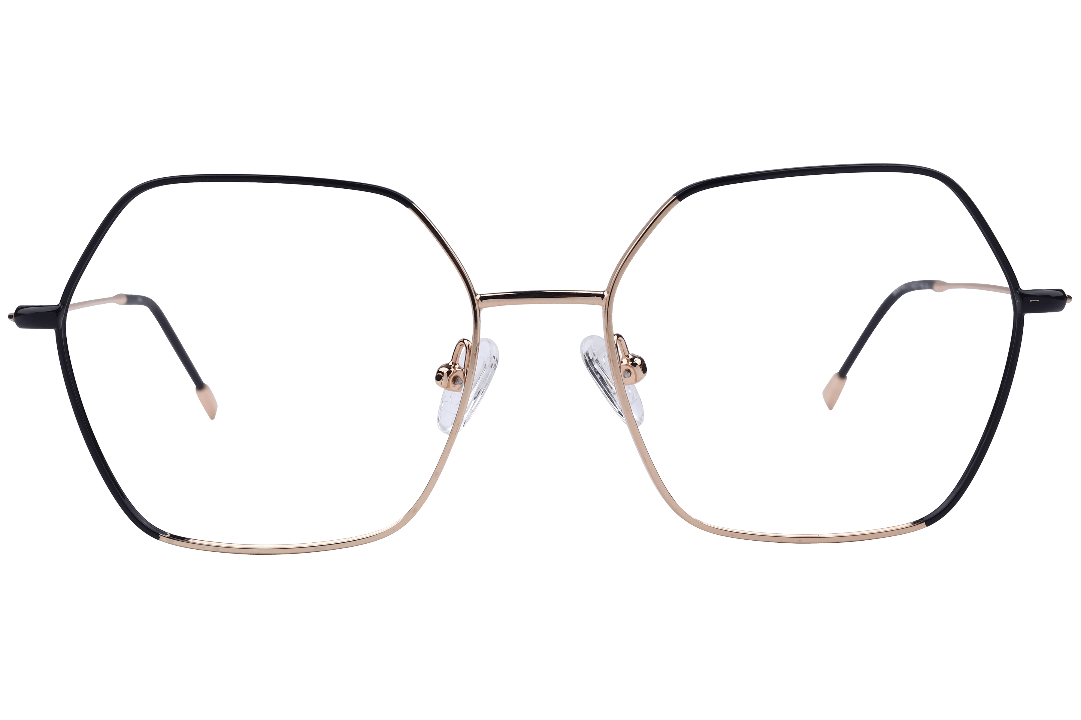 Inspira BOM1143 Frame Black Female Full Metal Frame — Black frame — view 2