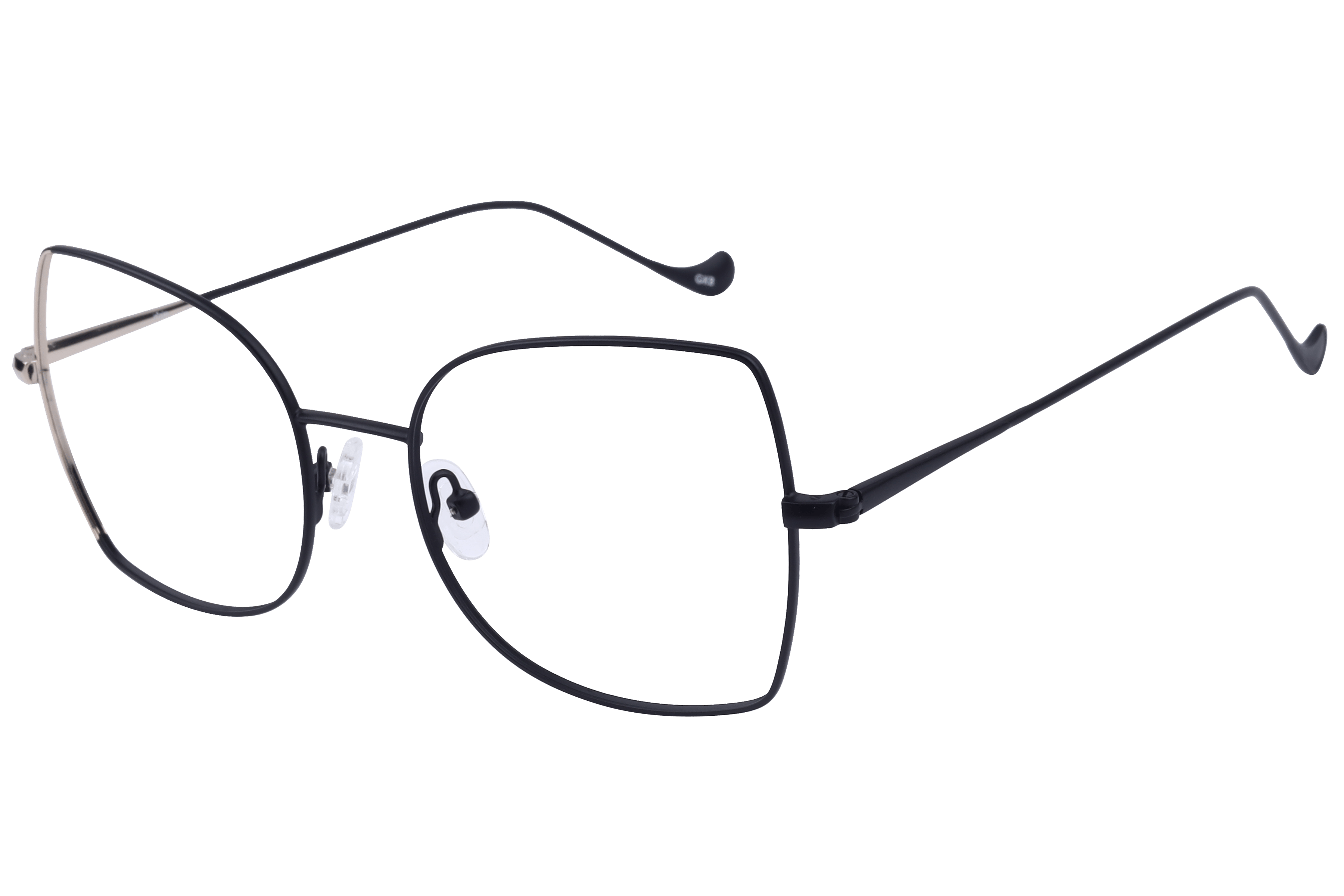 Inspira BOM1126 Frame Black Female Full Metal — Black frame
