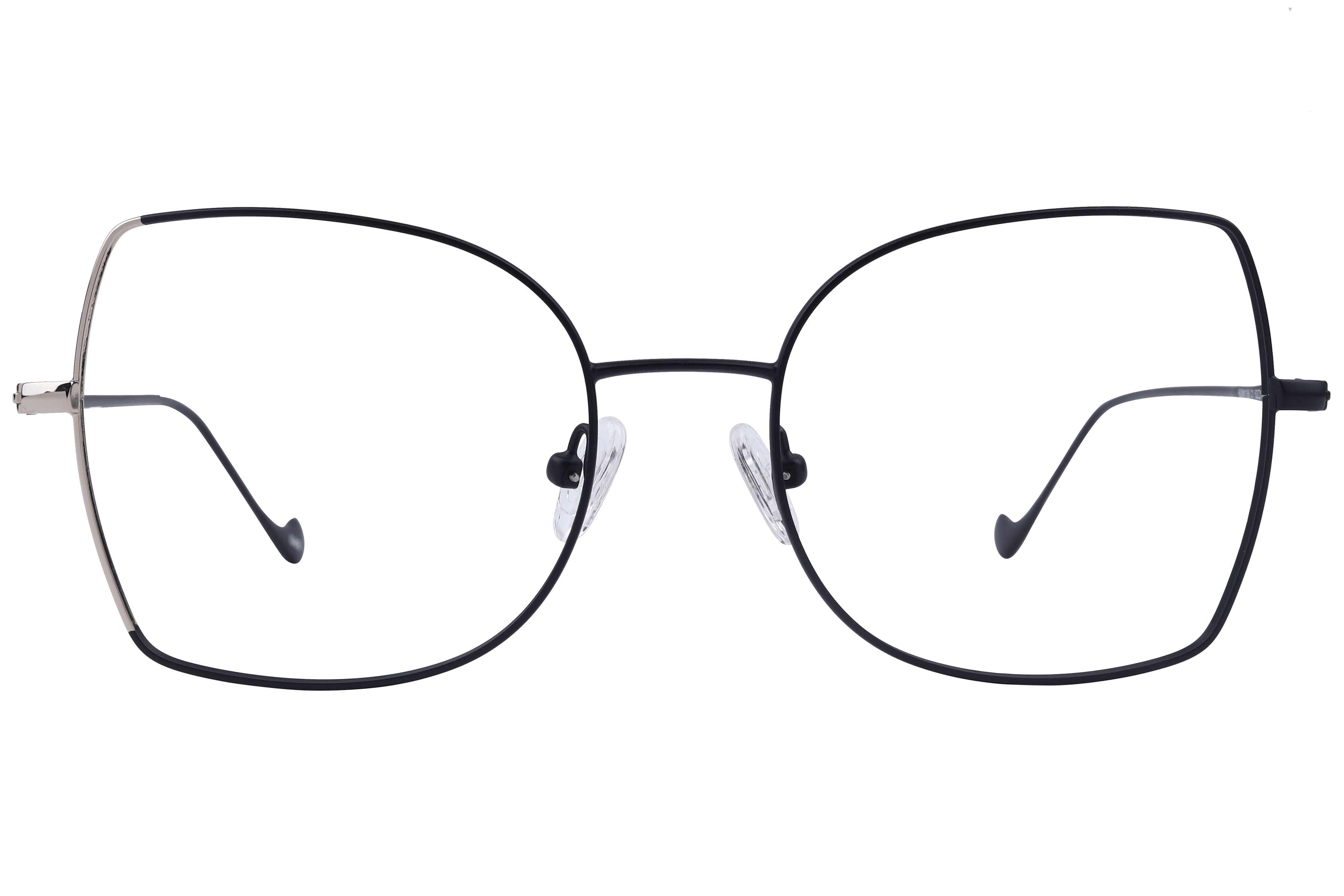 Inspira BOM1126 Frame Black Female Full Metal Frame — Black frame — view 2