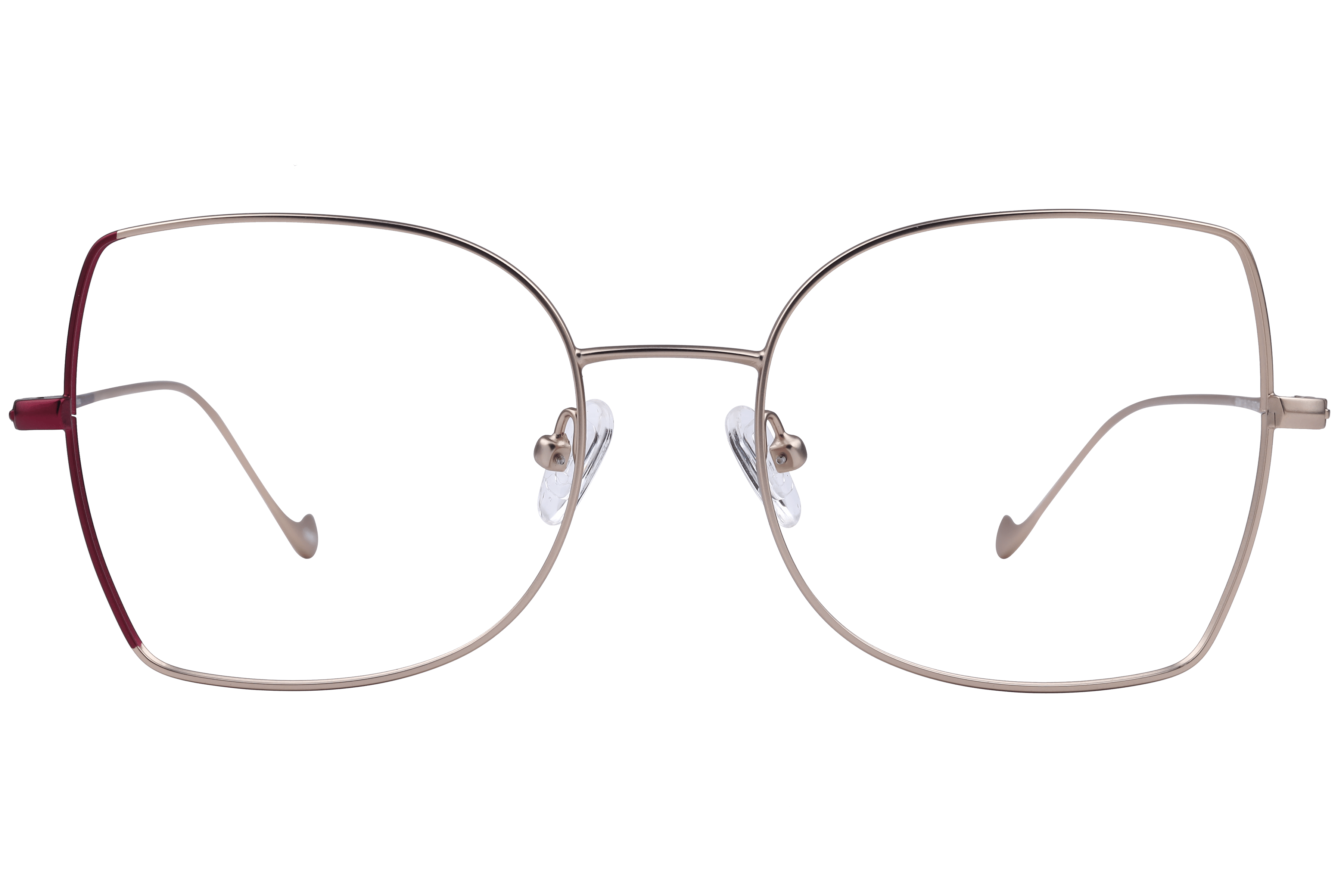 Inspira BOM1126 Frame Gold Female Full Metal Frame — Gold frame — view 2